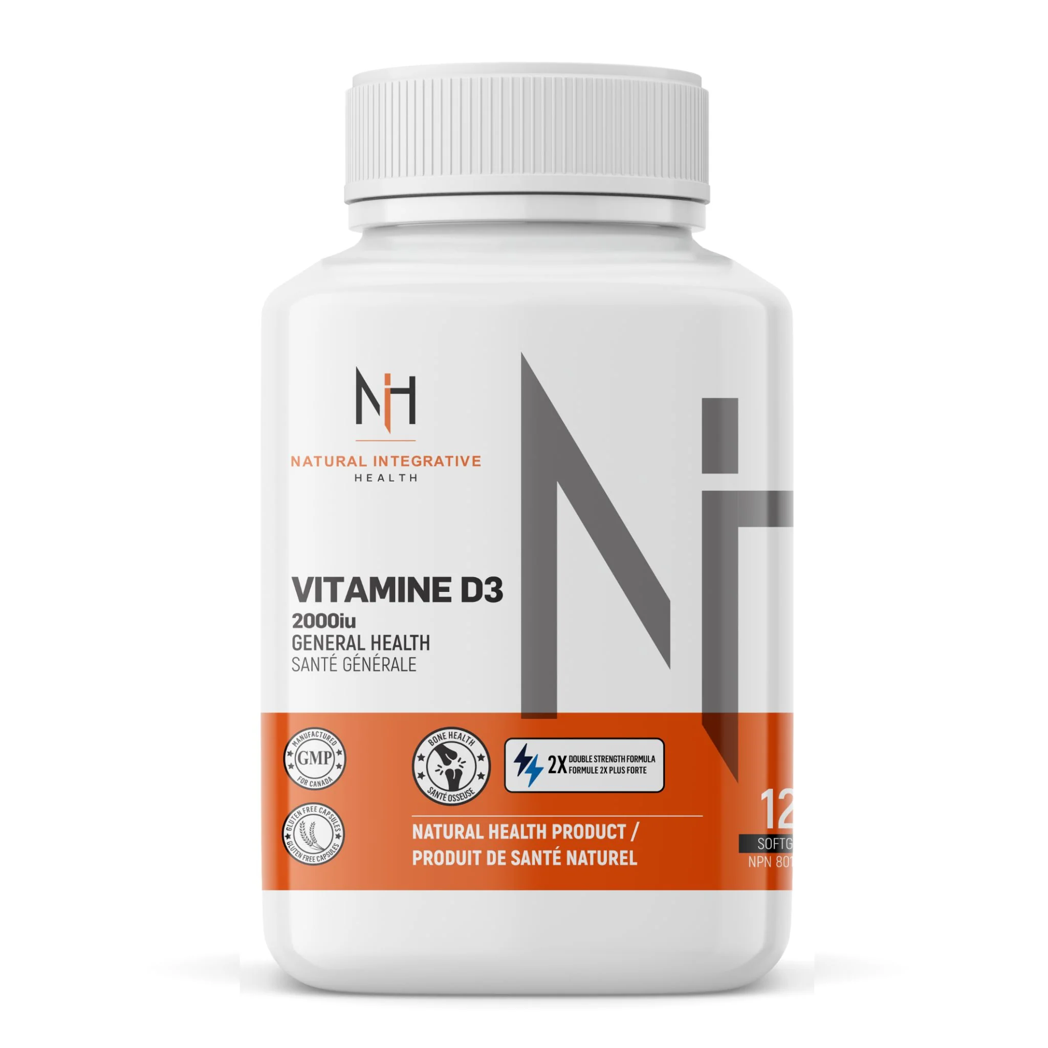 NIH - Vitamine D3 - 120 gélules