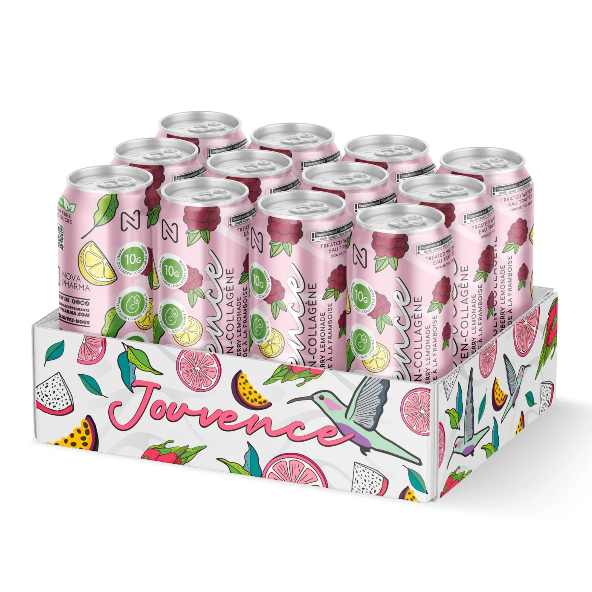 Nova Pharma - Jouvence boisson de collagène - 355ml (12x) - Image 9