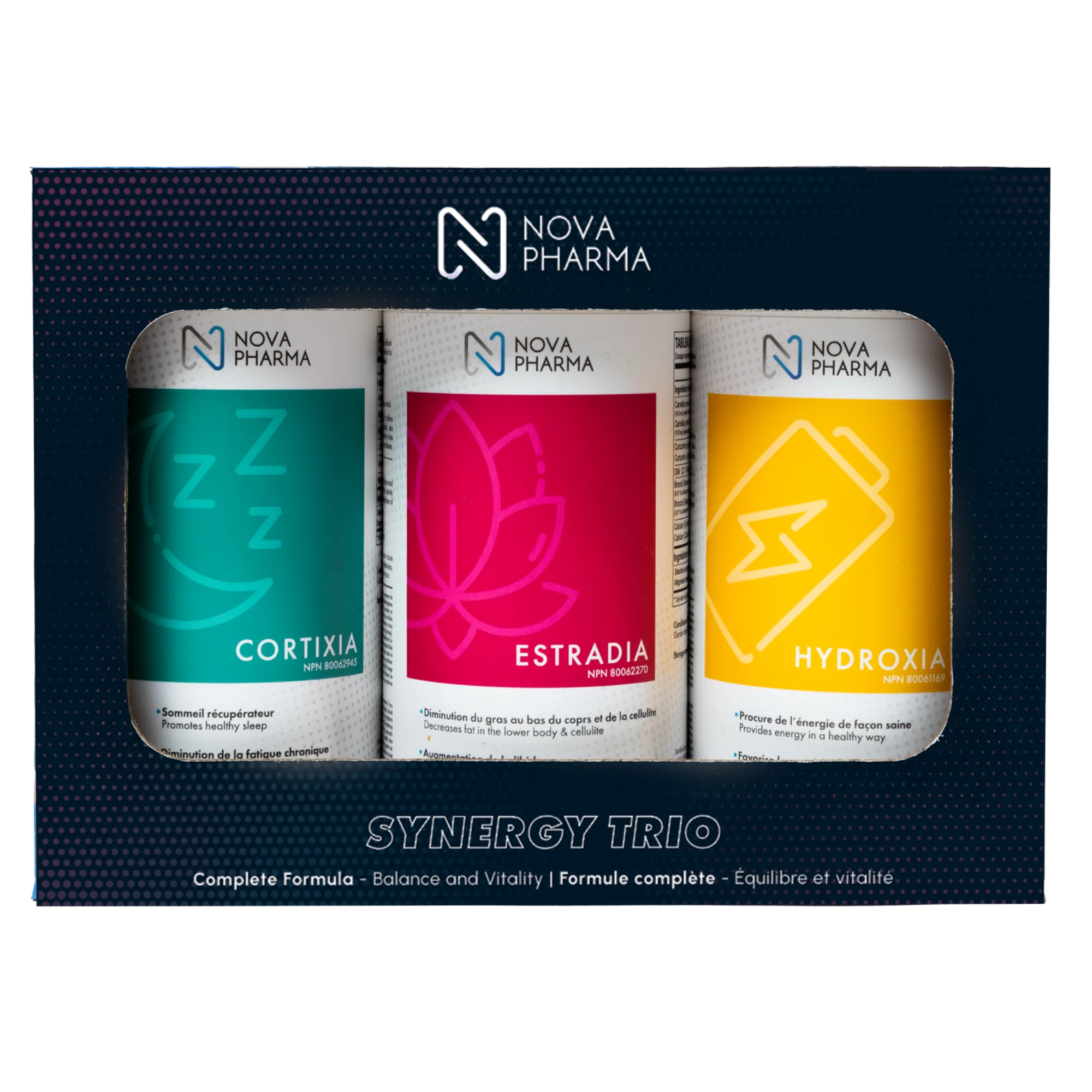 Nova Pharma - Coffret Trio Synergy Femme