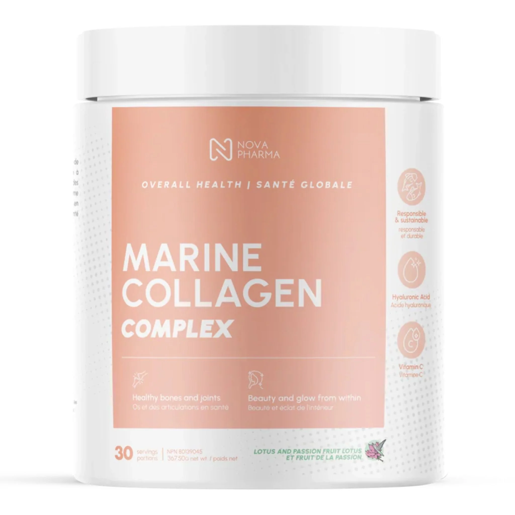 Nova Pharma - Collagène Marin - 375g - Image 11
