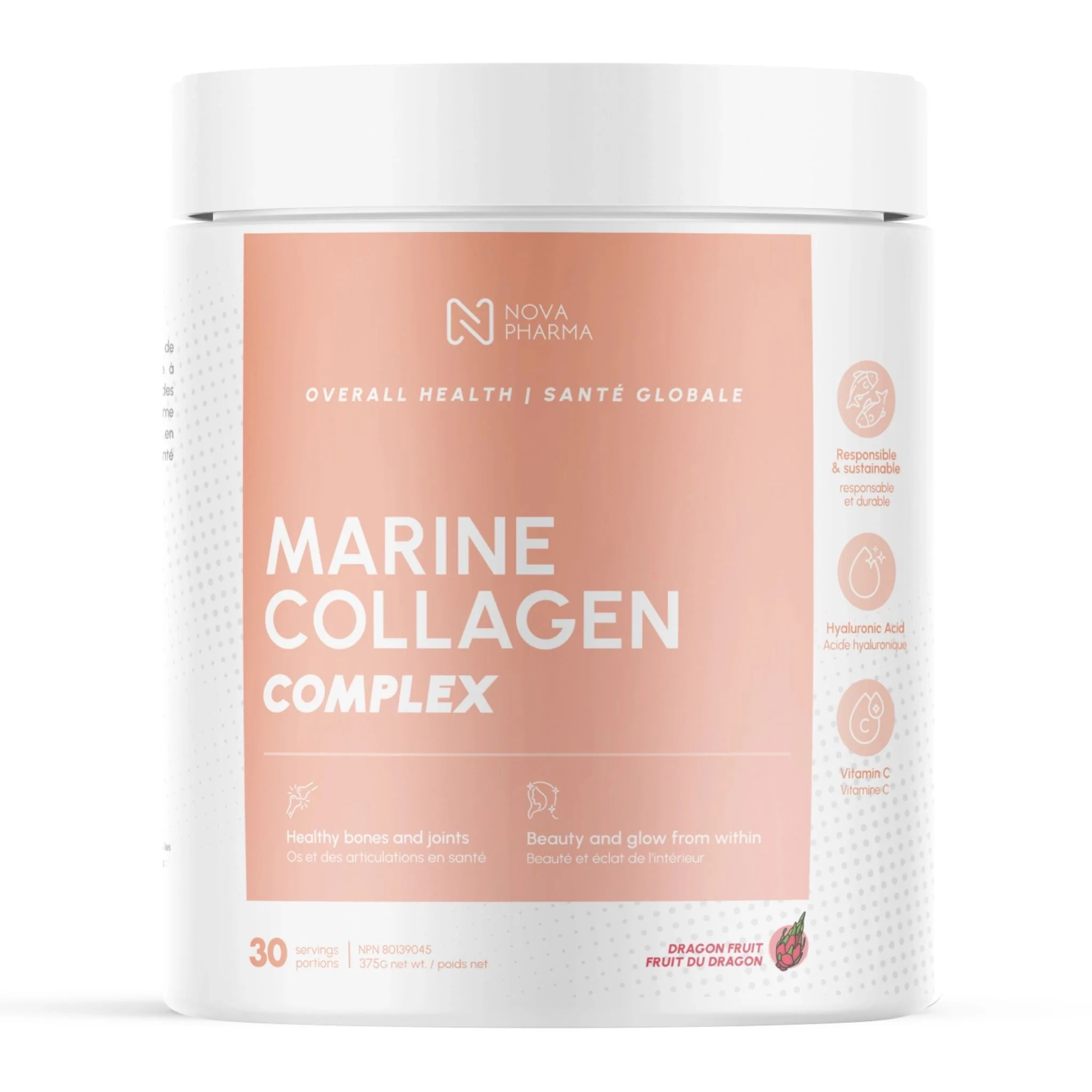 Nova Pharma - Collagène Marin - 375g - Image 8