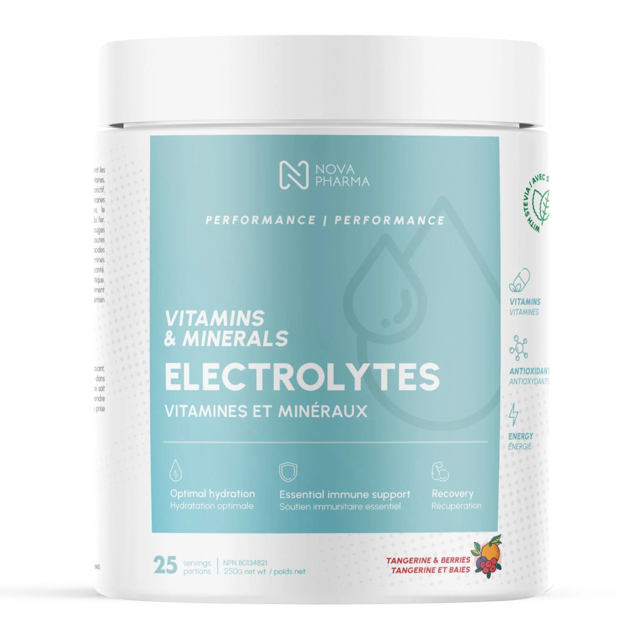 Nova Pharma - Électrolytes - 250g - Image 3