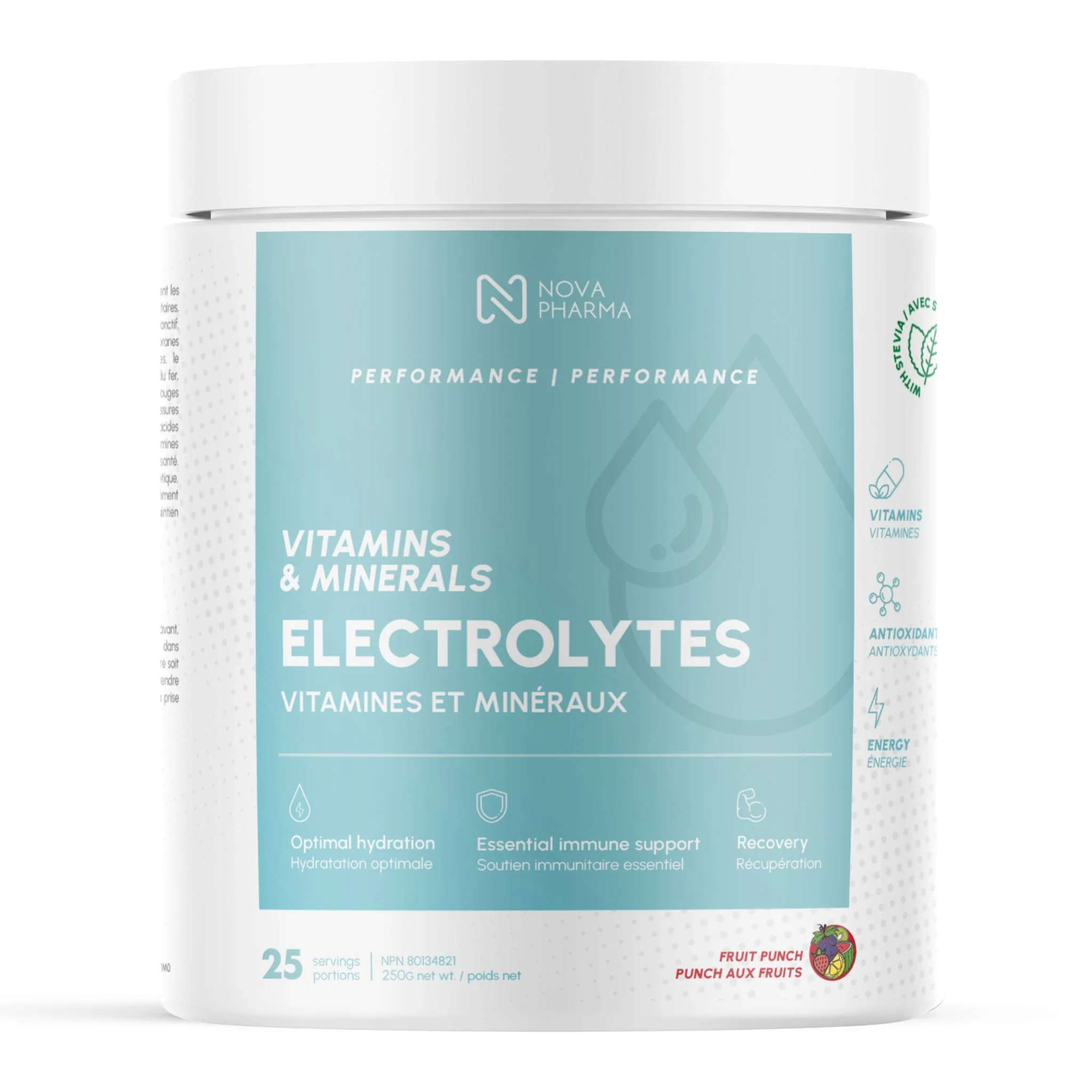 Nova Pharma - Électrolytes - 250g - Image 4