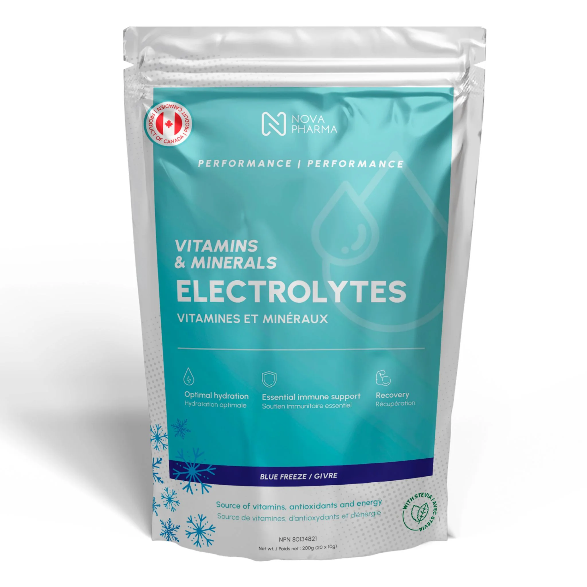 Nova Pharma - Électrolytes Sachet Individuel - 10g (20x) - Image 2