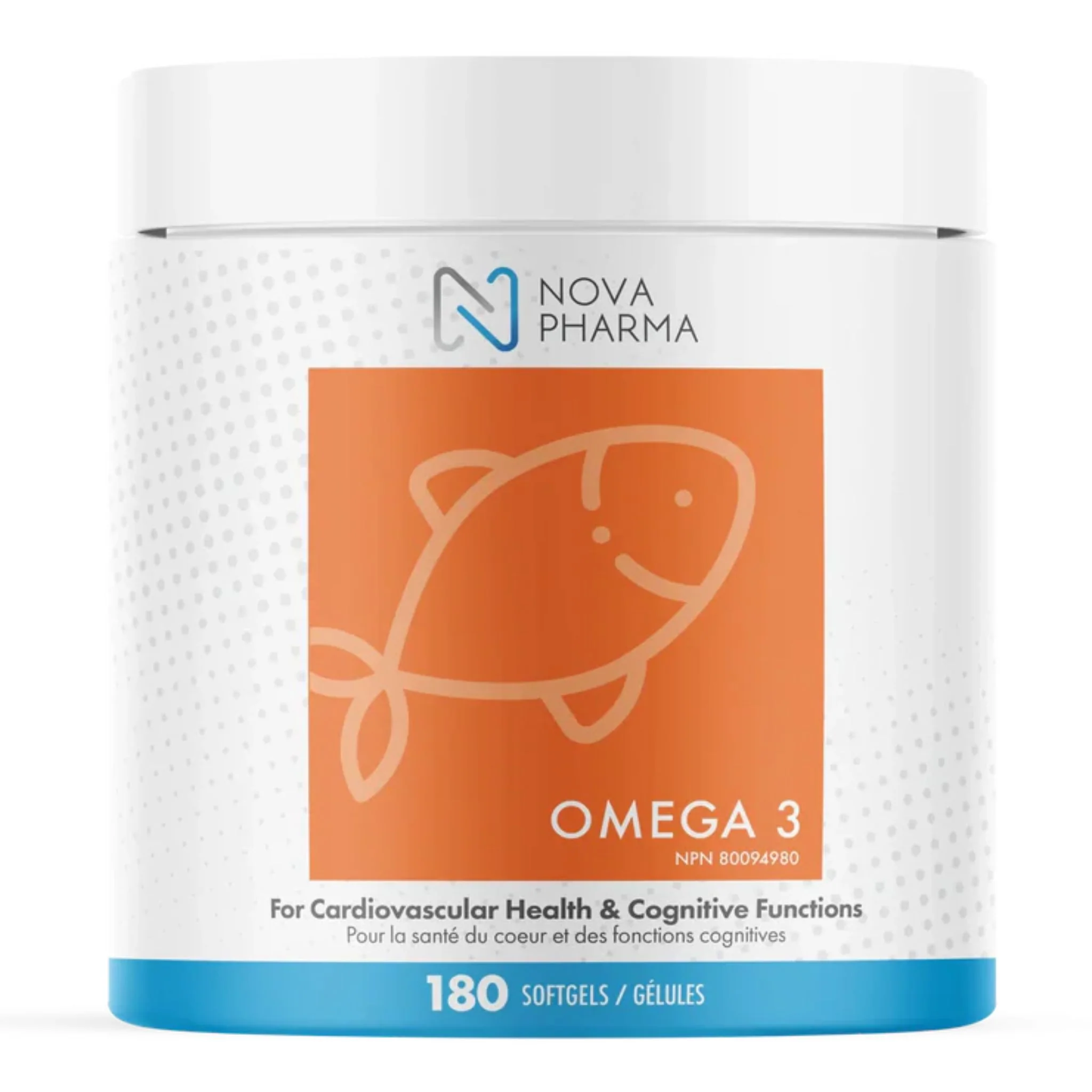 Nova Pharma - Oméga 3 - 180 gélules