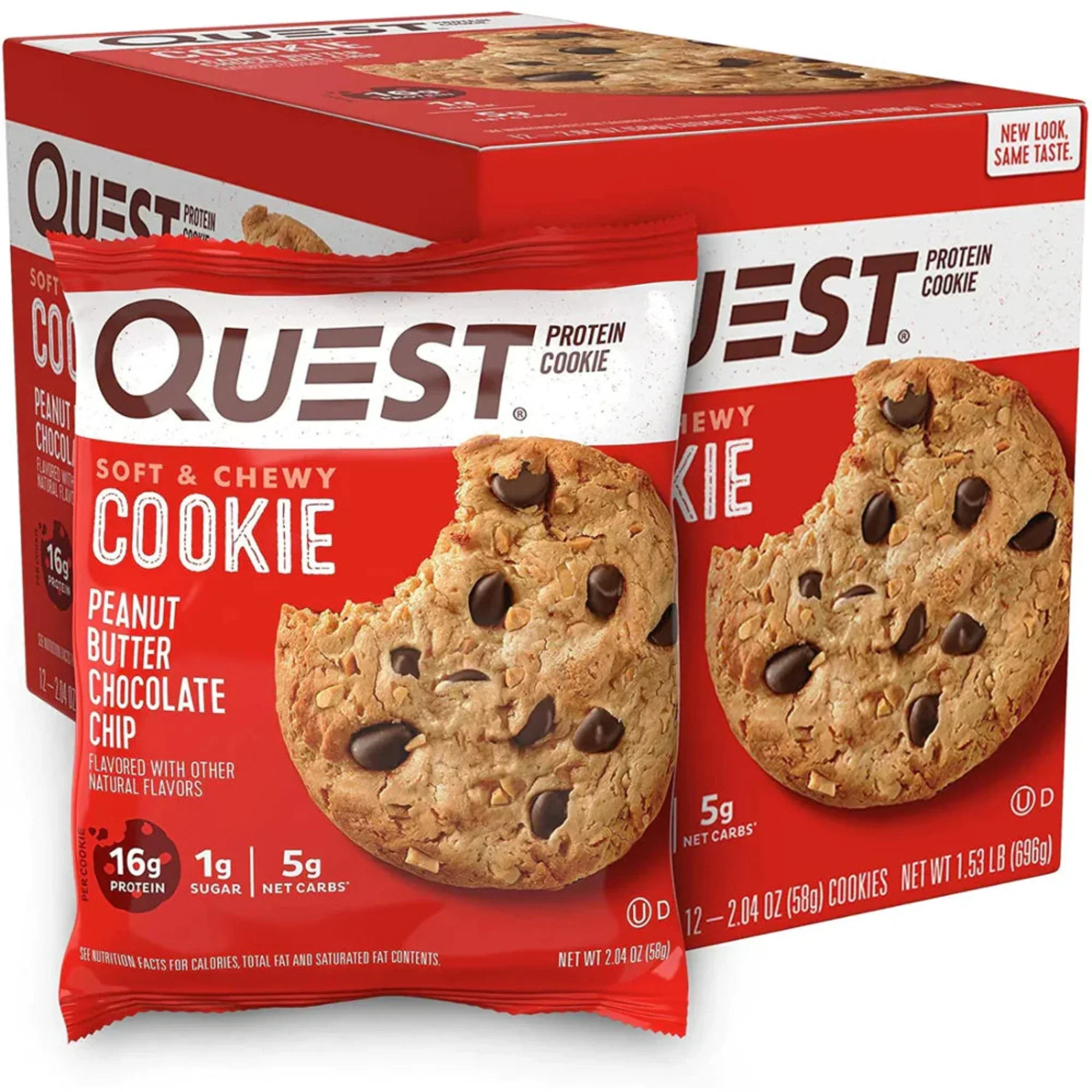 Quest - Protein Cookies 58g (12x) - Image 4