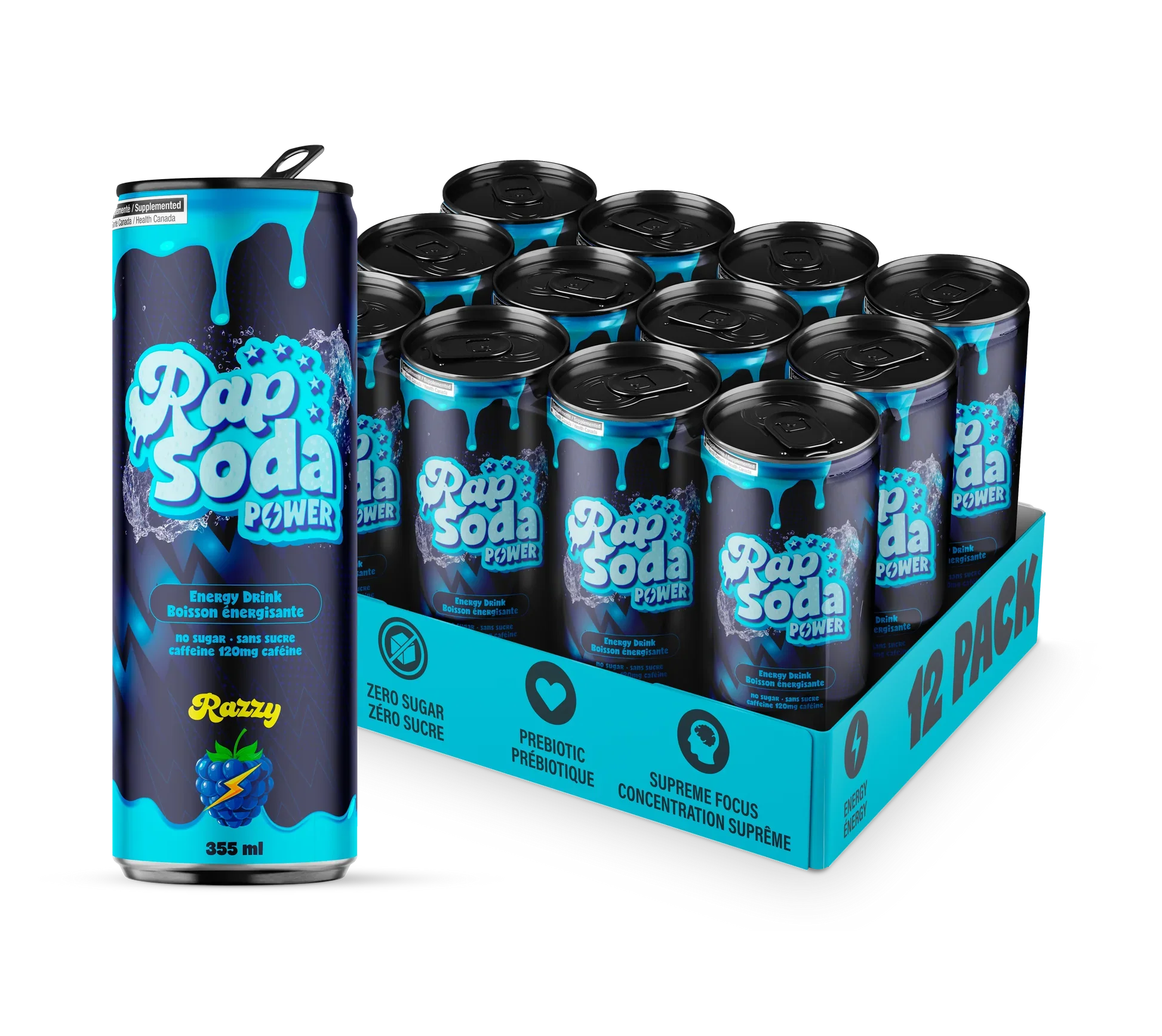 Rap Soda - Rap Soda Power RTD - 355ml (12x) - Dernière Chance! - Image 4