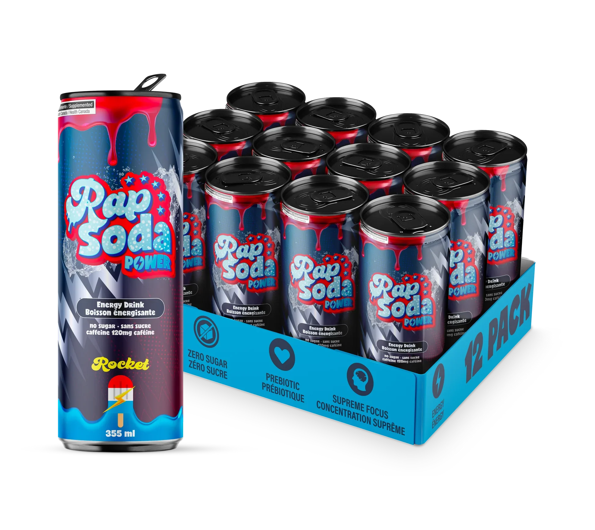 Rap Soda - Rap Soda Power RTD - 355ml (12x) - Dernière Chance! - Image 5