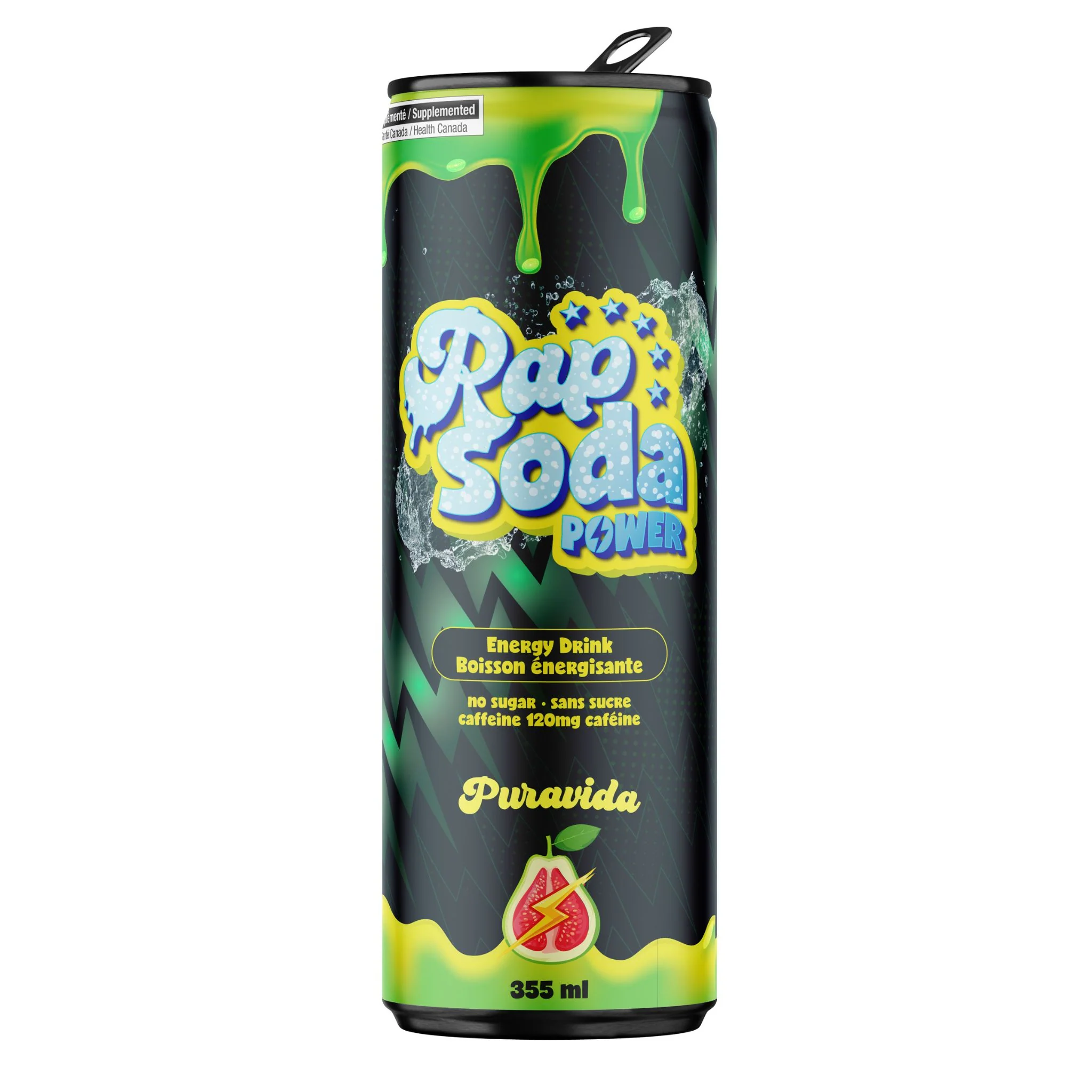 Rap Soda - Rap Soda Power RTD - 355ml  - Dernière Chance! - Image 4