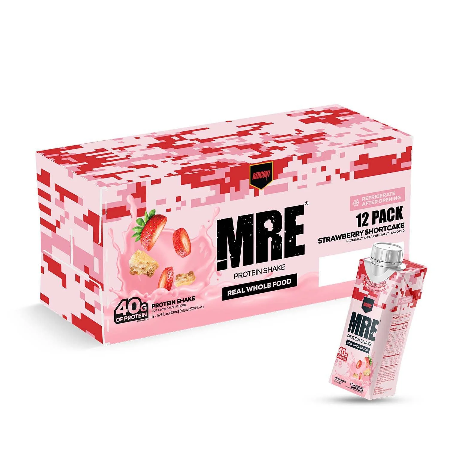 Redcon - MRE Protein Shake 500ml (12x) - Image 7