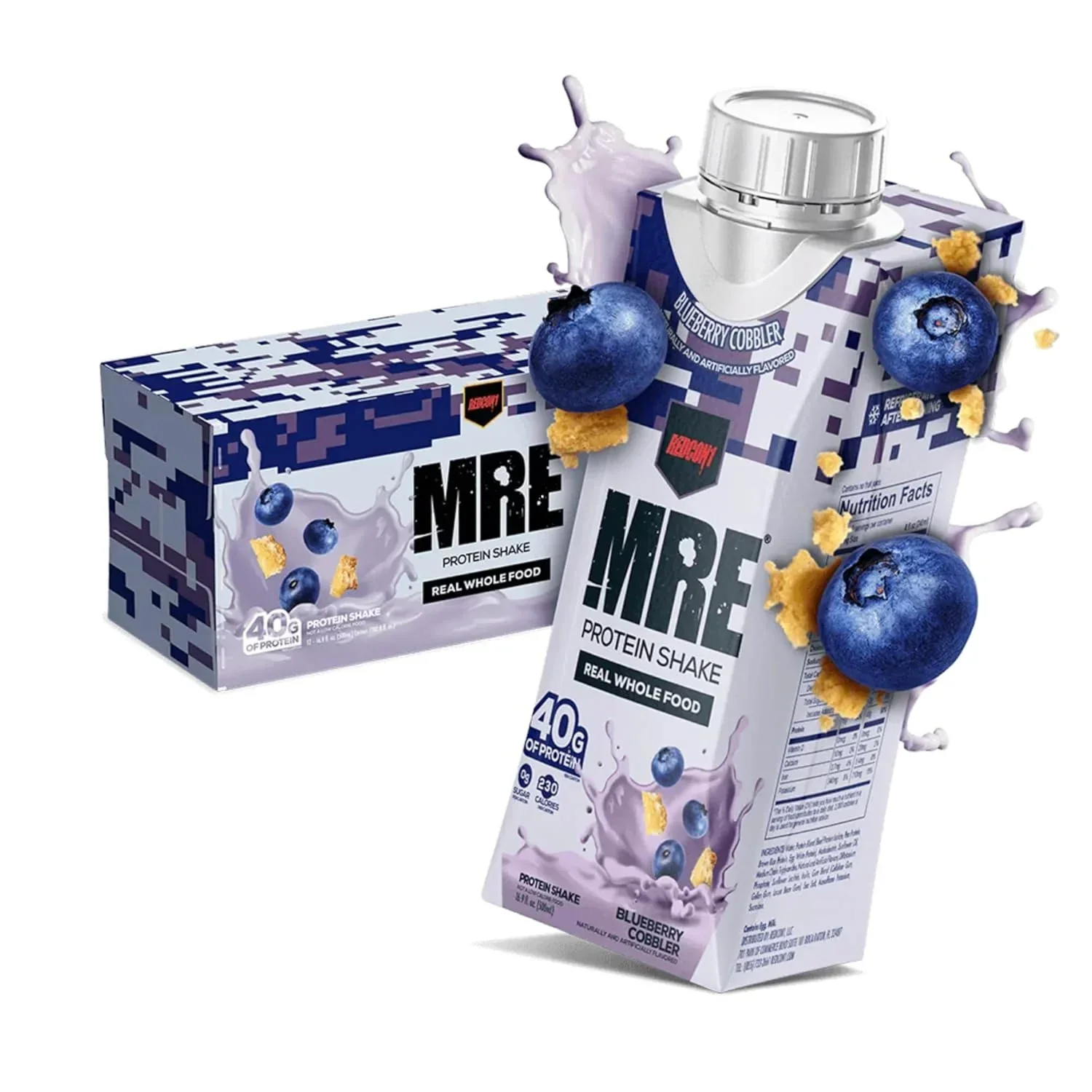 Redcon - MRE Protein Shake 500ml (12x) - Image 8