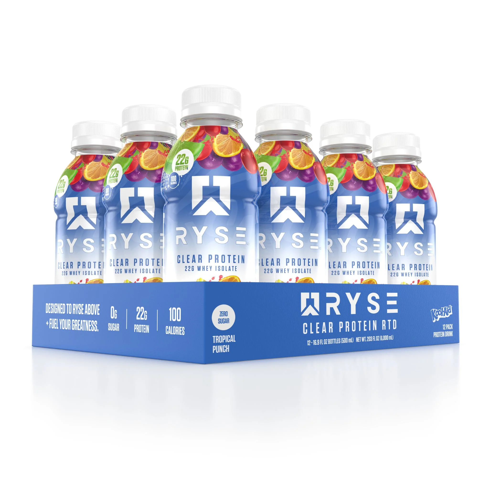 Ryse - Clear Whey - 500ml (12x) - Dernière Chance! - Image 3