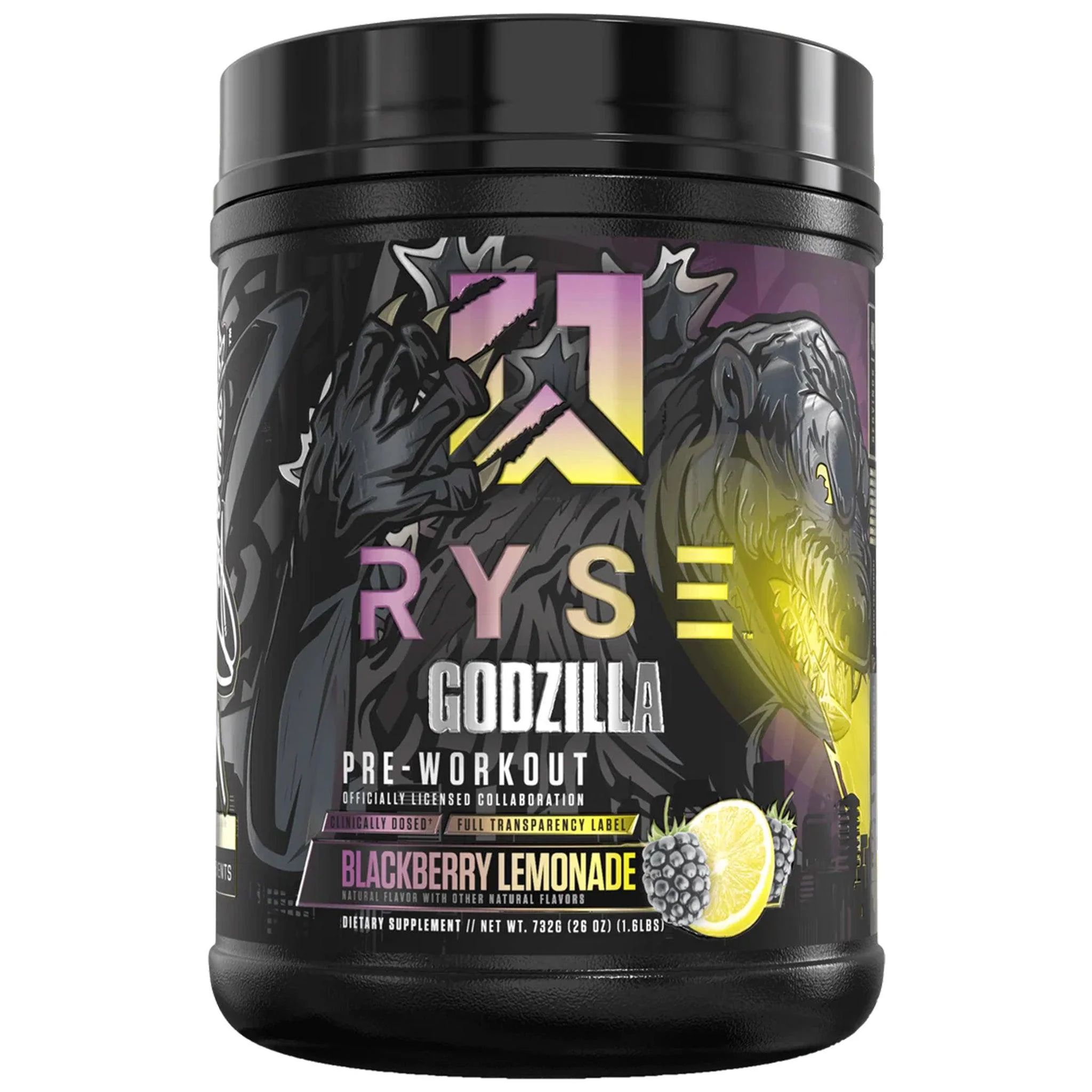 Ryse Pre Workout - Godzilla - 796g - Image 2