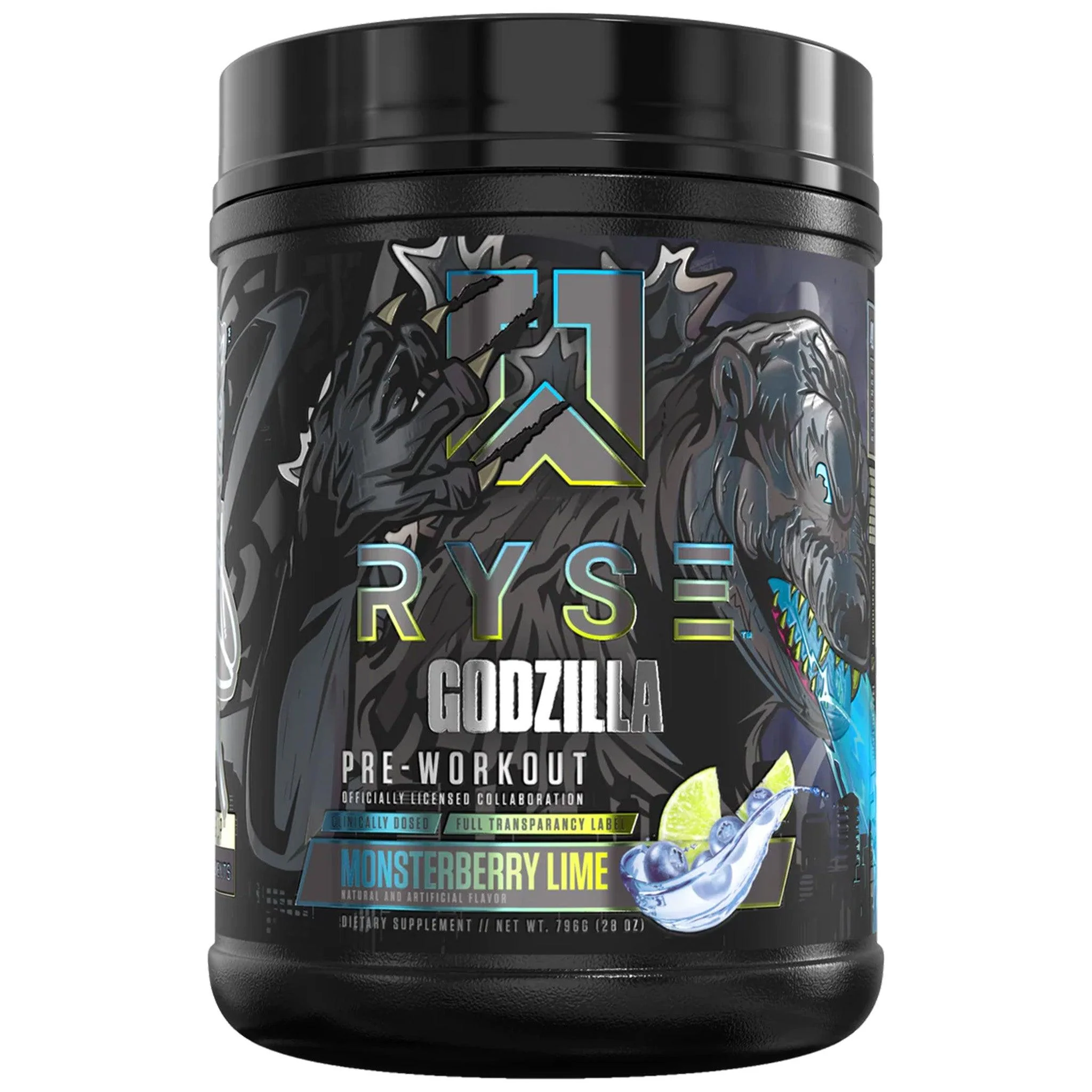 Ryse Pre Workout - Godzilla - 796g - Image 3