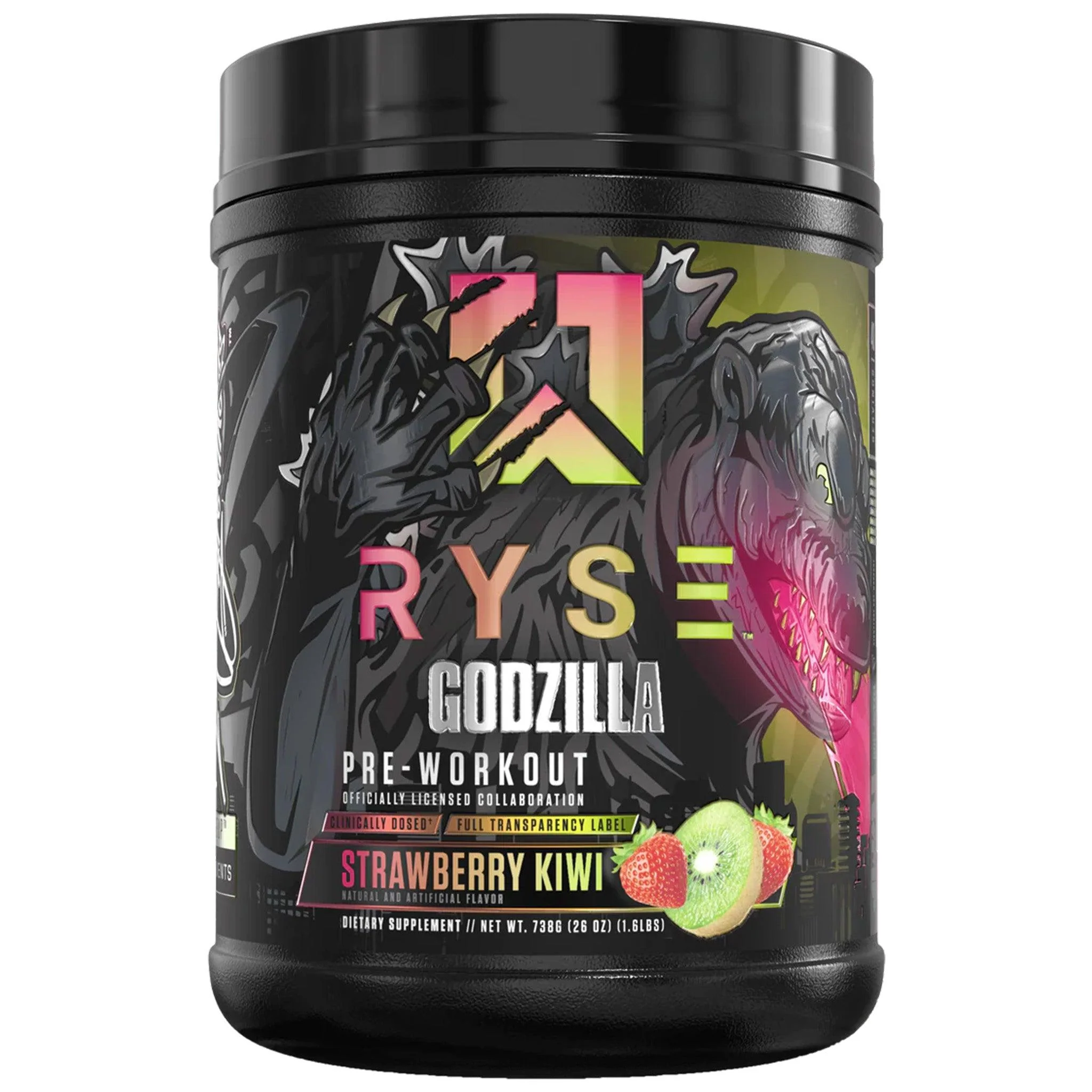 Ryse Pre Workout - Godzilla - 796g - Image 4