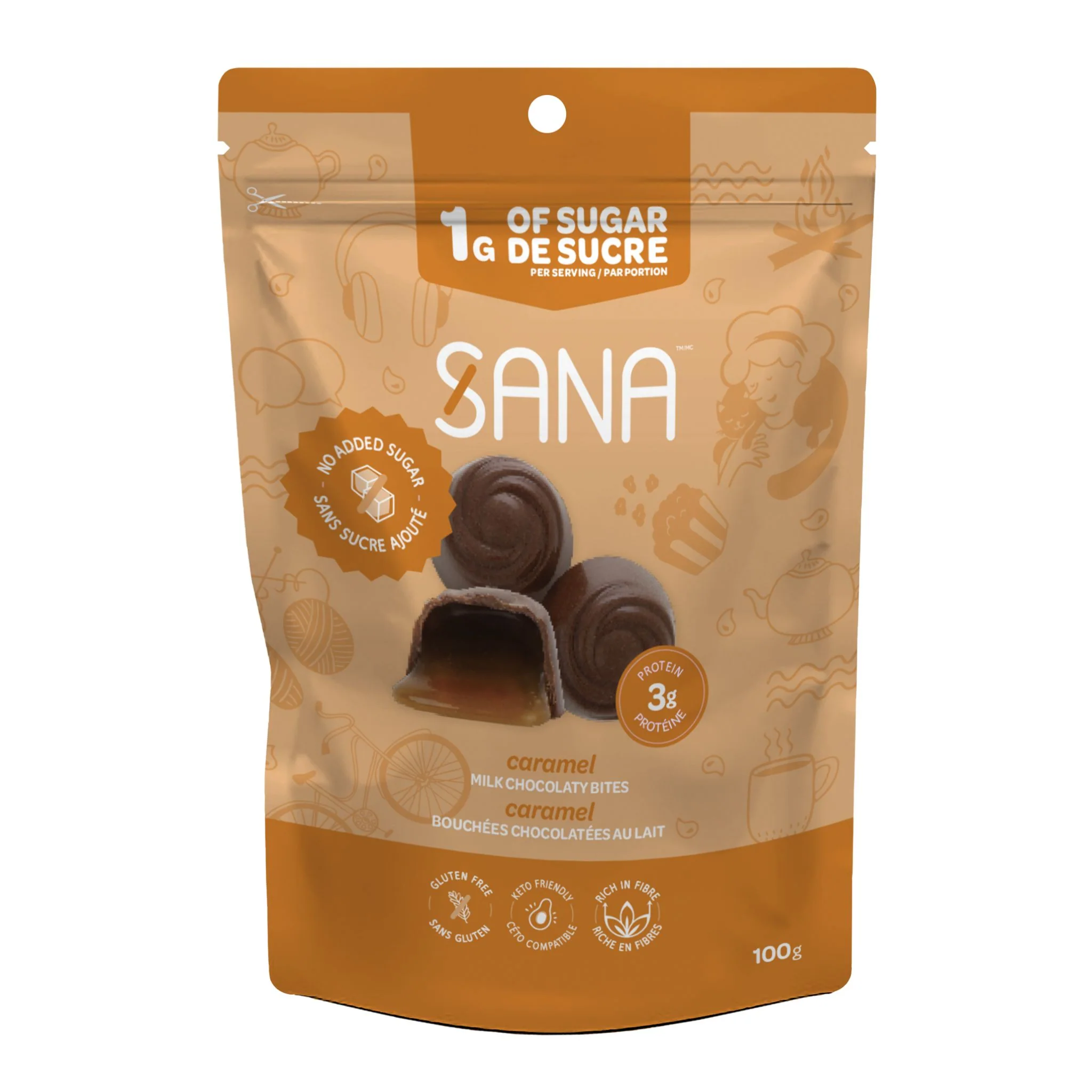 Sana - Bouchées Protéinées - 50-100g
