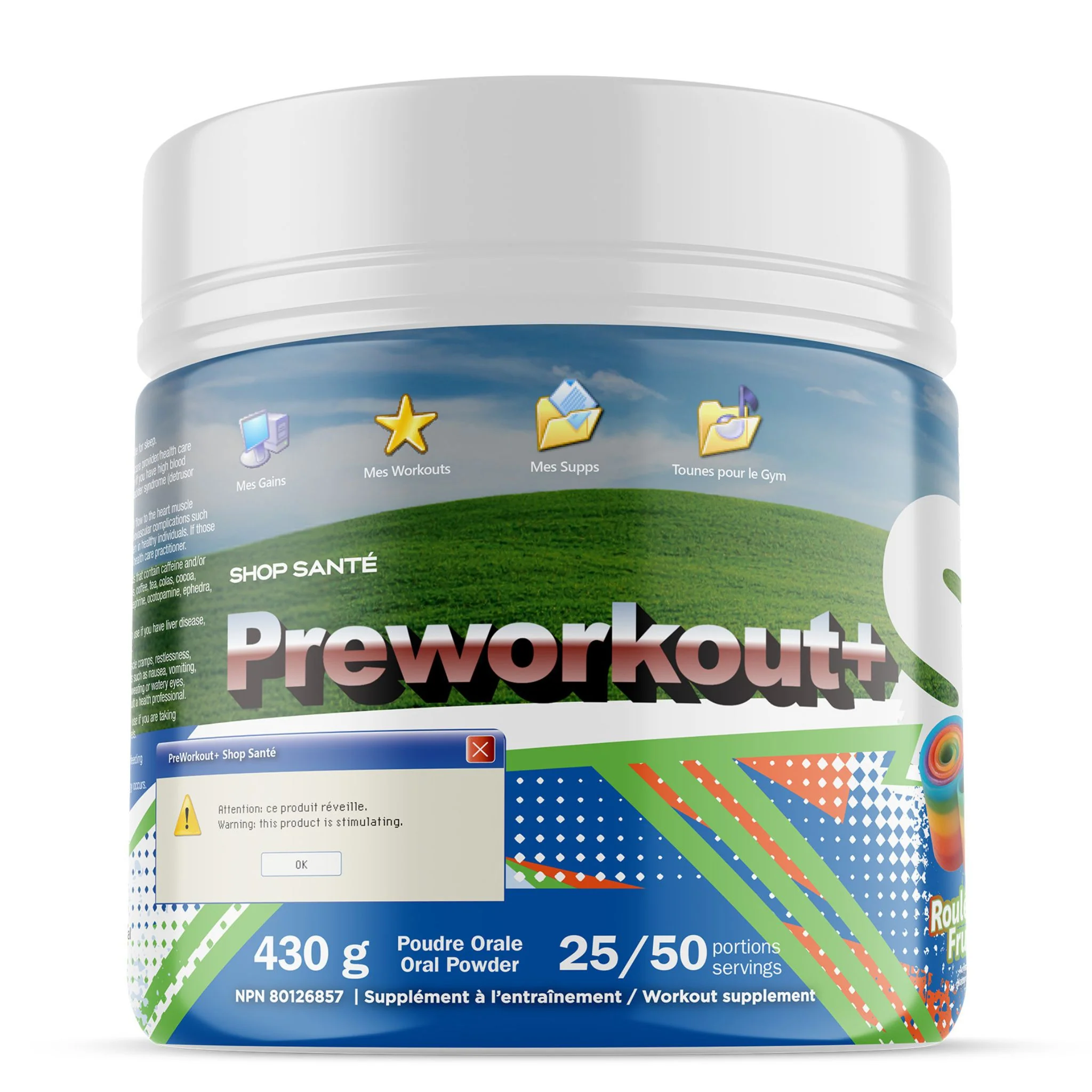 Shop Santé - Pré-Workout - 350g - Dernière Chance!