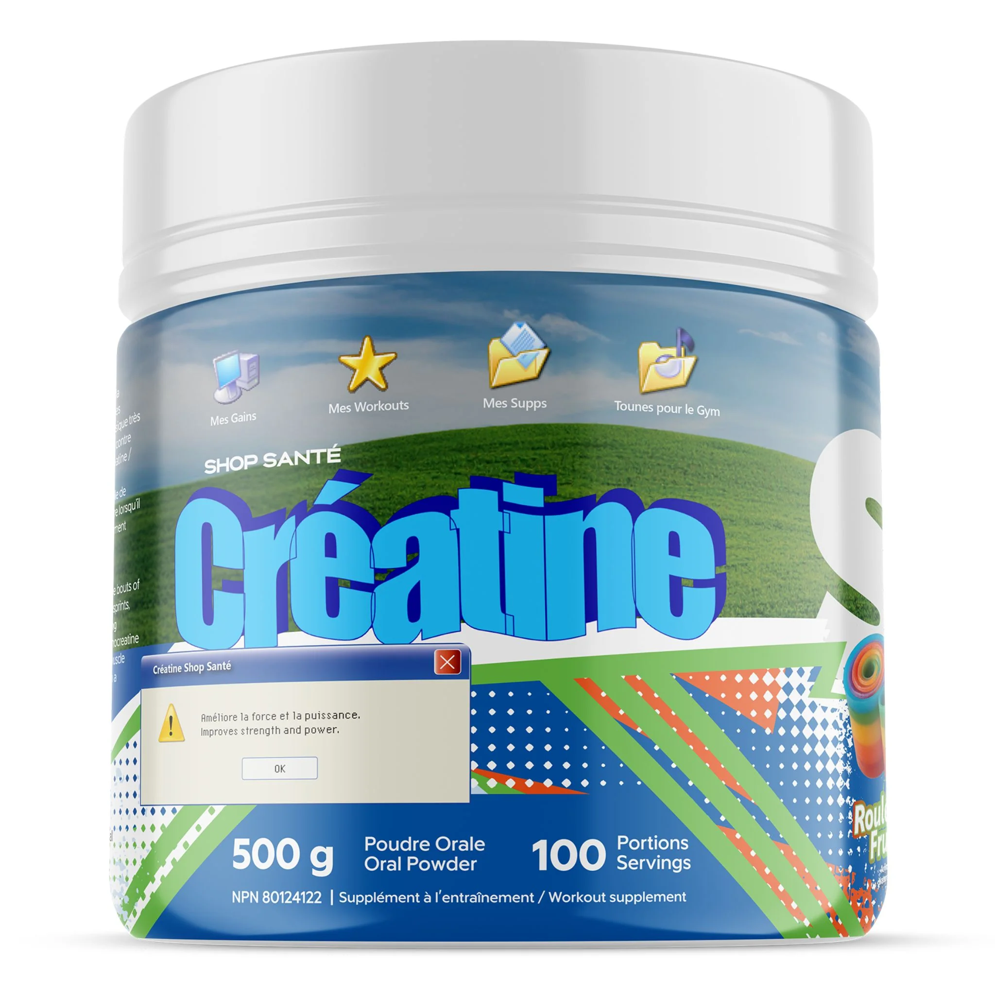 Shop Santé - Essentiel Créatine - 500g - Image 3