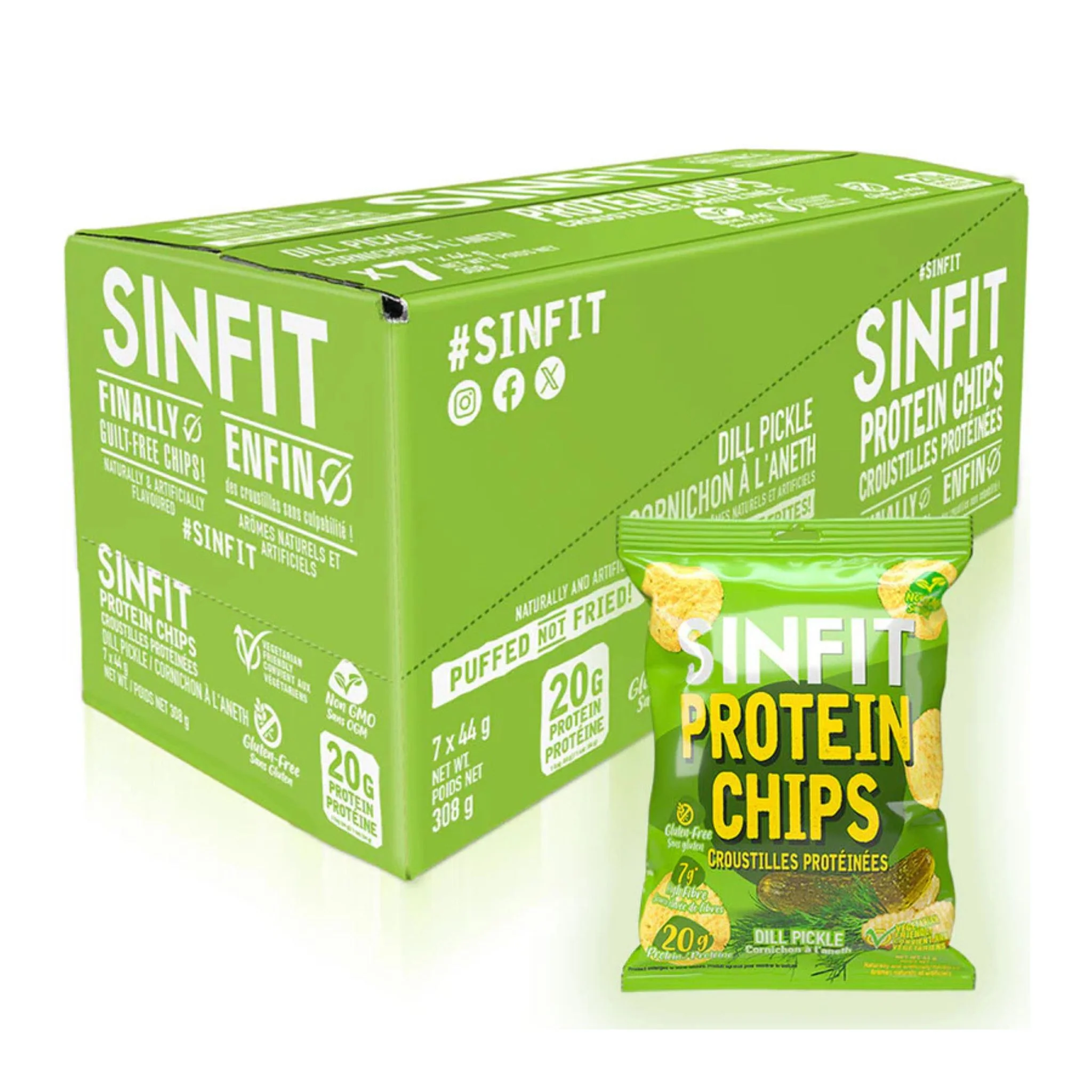 SinFit - Chips Protéinées 50g (7x) - Image 3