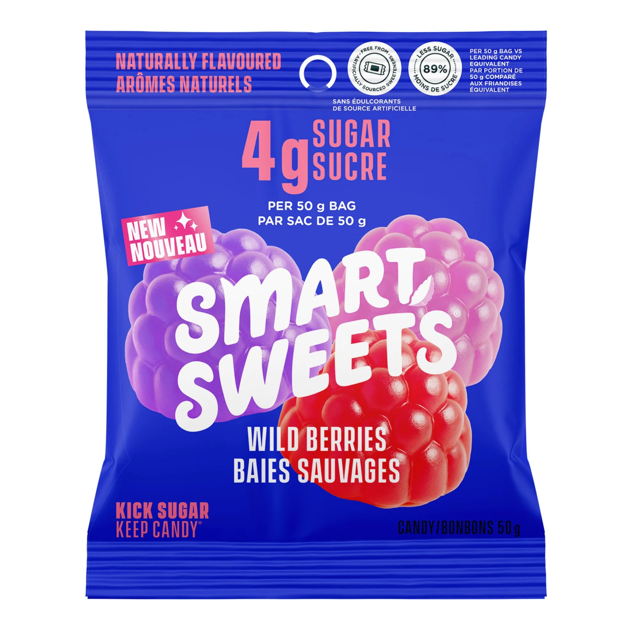 Smart Sweets - Bonbons Sans Sucre - 45g