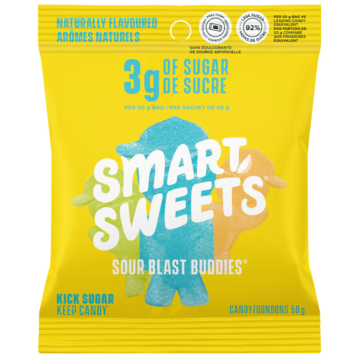 Smart Sweets - Bonbons Sans Sucre - 50g - Image 7