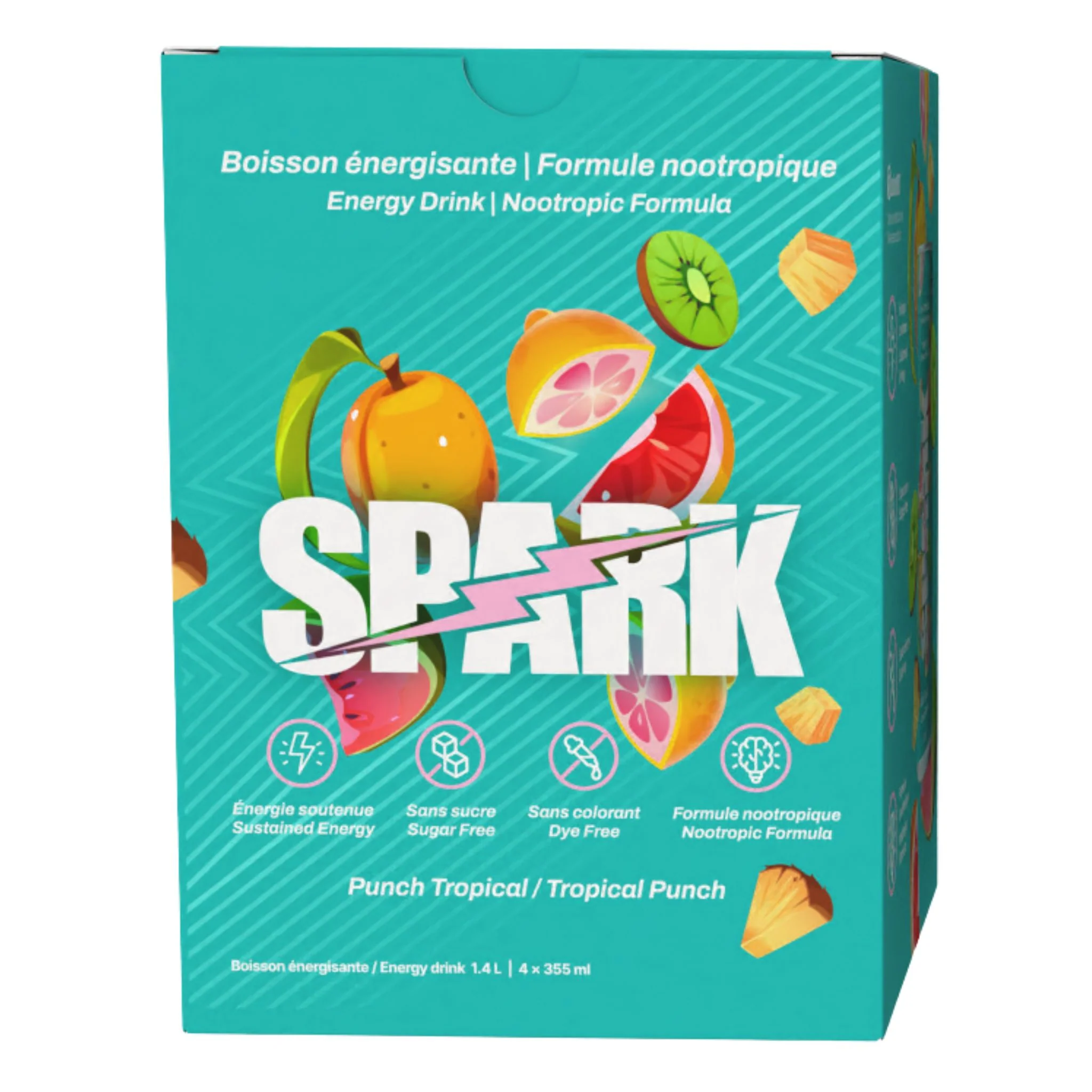 Spark - Boisson Énergisante - 355ml (4x) - Image 3