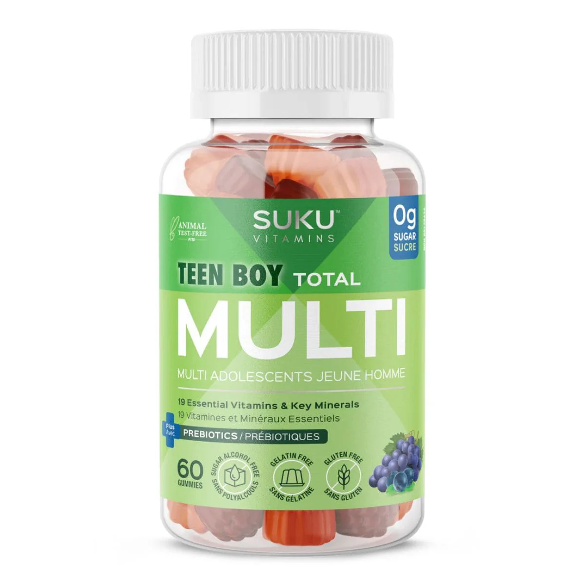 Suku - Teen Multi - 60 jujubes