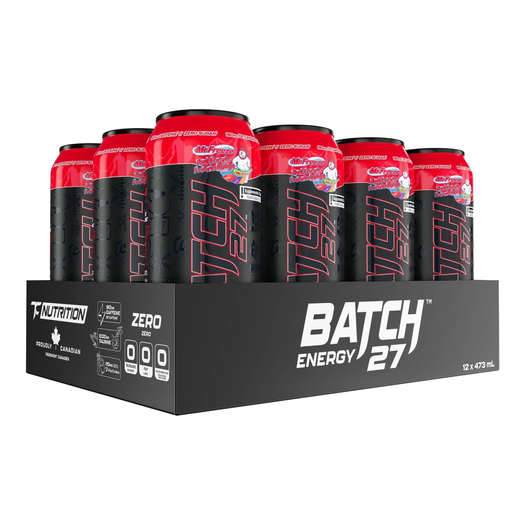 TC Nutrition - Batch 27 - Boisson Énergisante - 473ml (12x) - Image 4