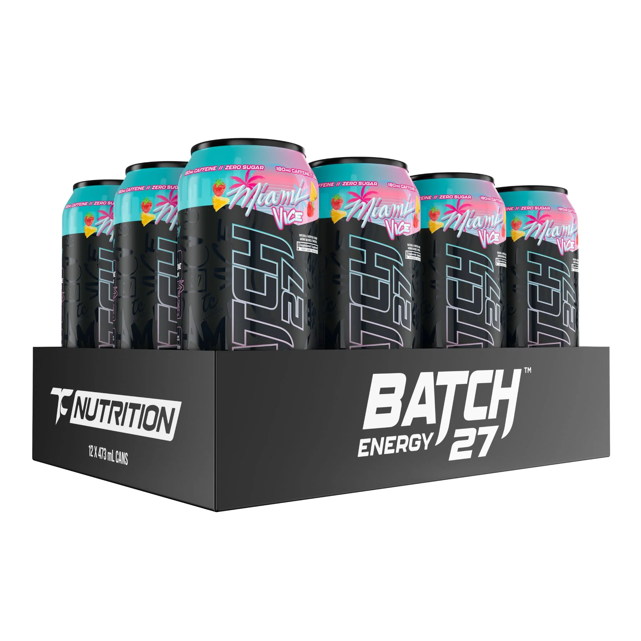 TC Nutrition - Batch 27 - Boisson Énergisante - 473ml (12x) - Image 5