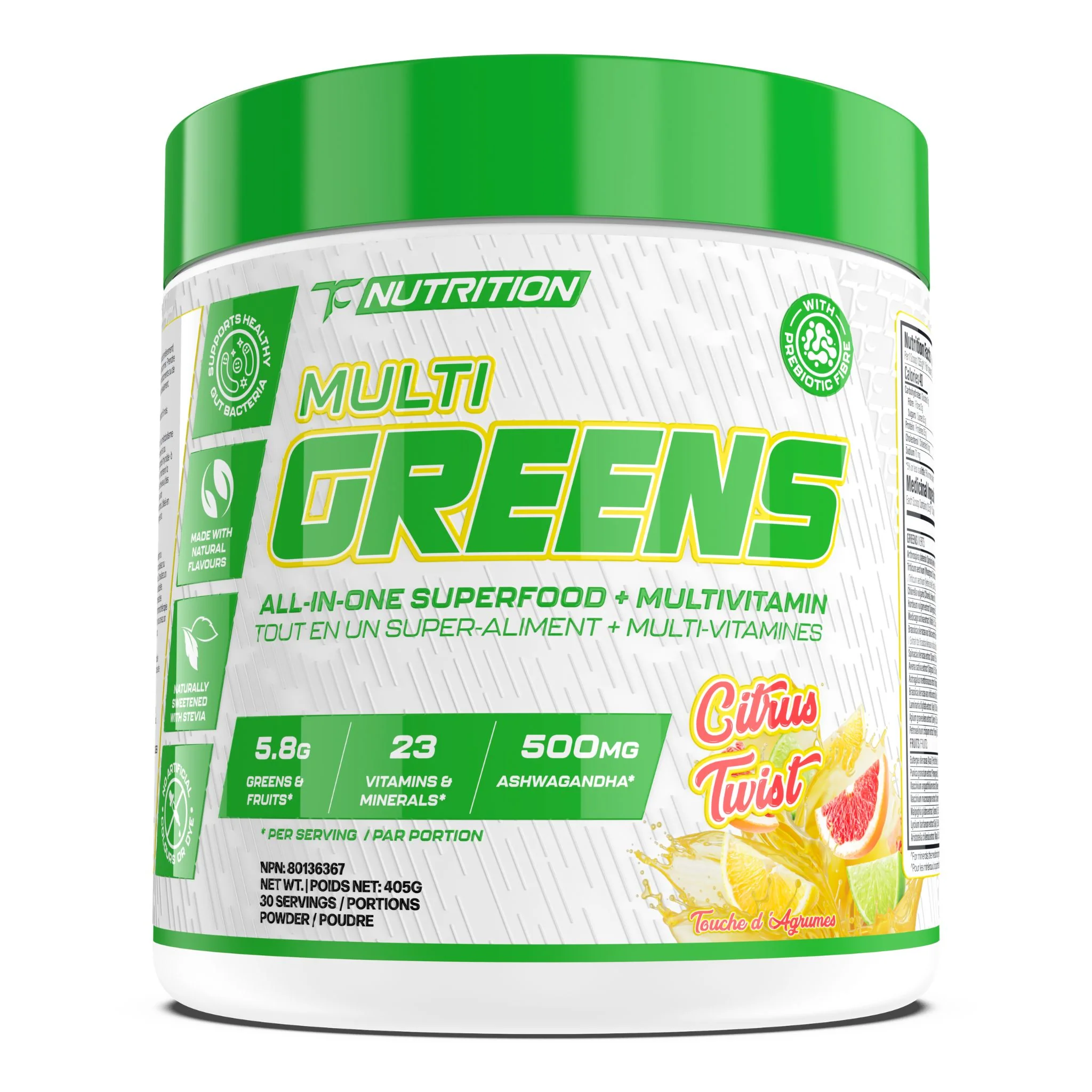 TC Nutrition - Multi Greens - 405g - Image 3