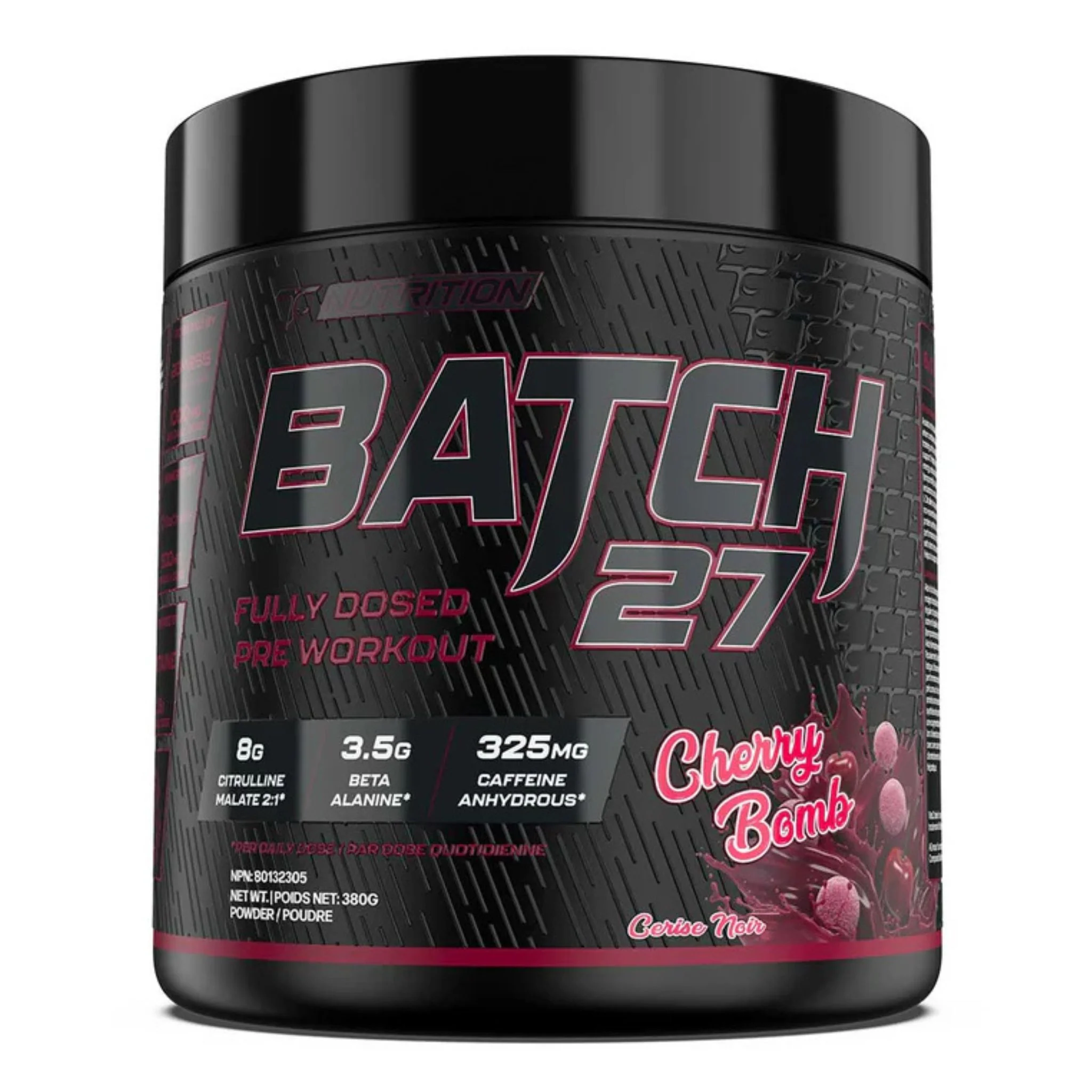 TC Nutrition - Batch 27 - Pre Workout - 360g - Image 4