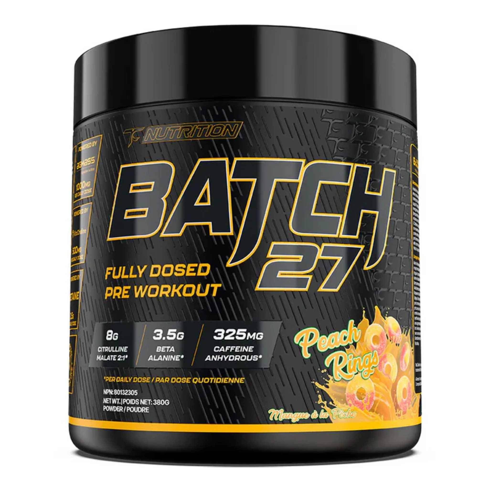 TC Nutrition - Batch 27 - Pre Workout - 360g - Image 7