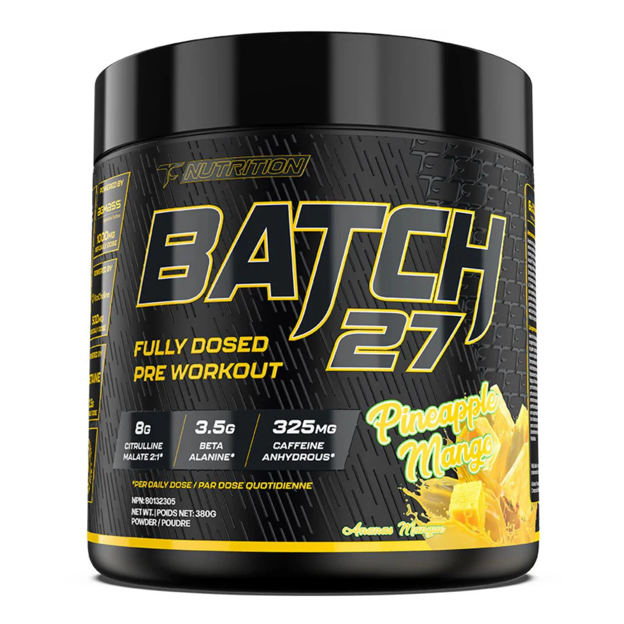 TC Nutrition - Batch 27 - Pre Workout - 360g - Image 8