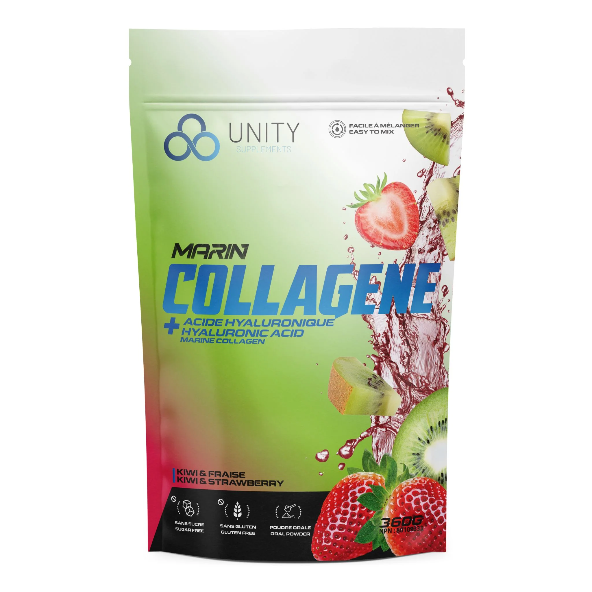 Unity Supplement - Collagène Marin - 360g - Image 2