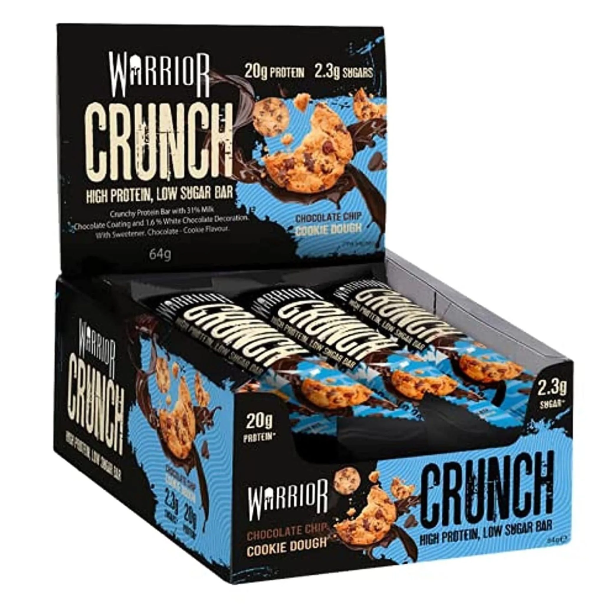 Warrior Crunch - Barre Protéinée - 64g (12x) - Image 11