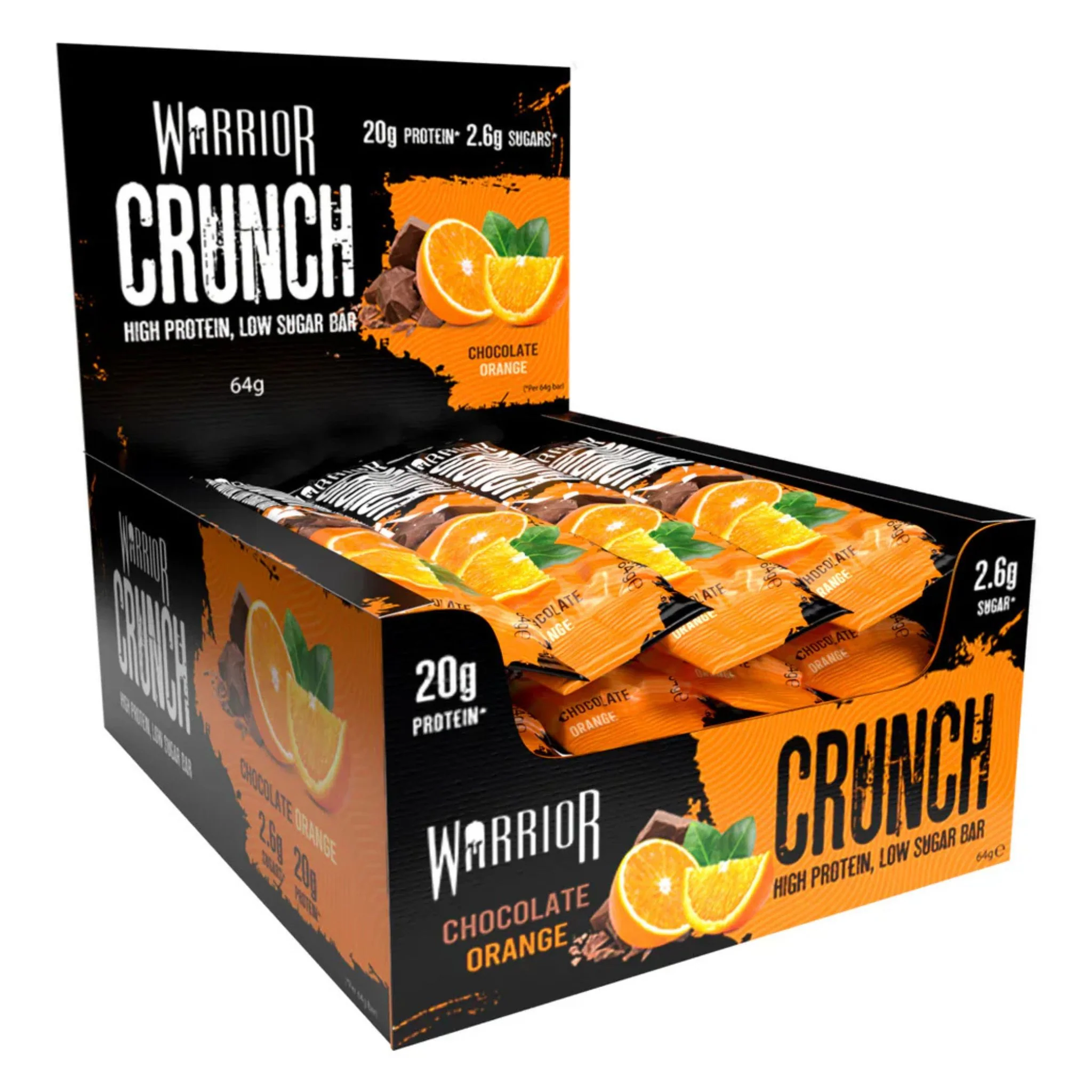 Warrior Crunch - Barre Protéinée - 64g (12x) - Image 13