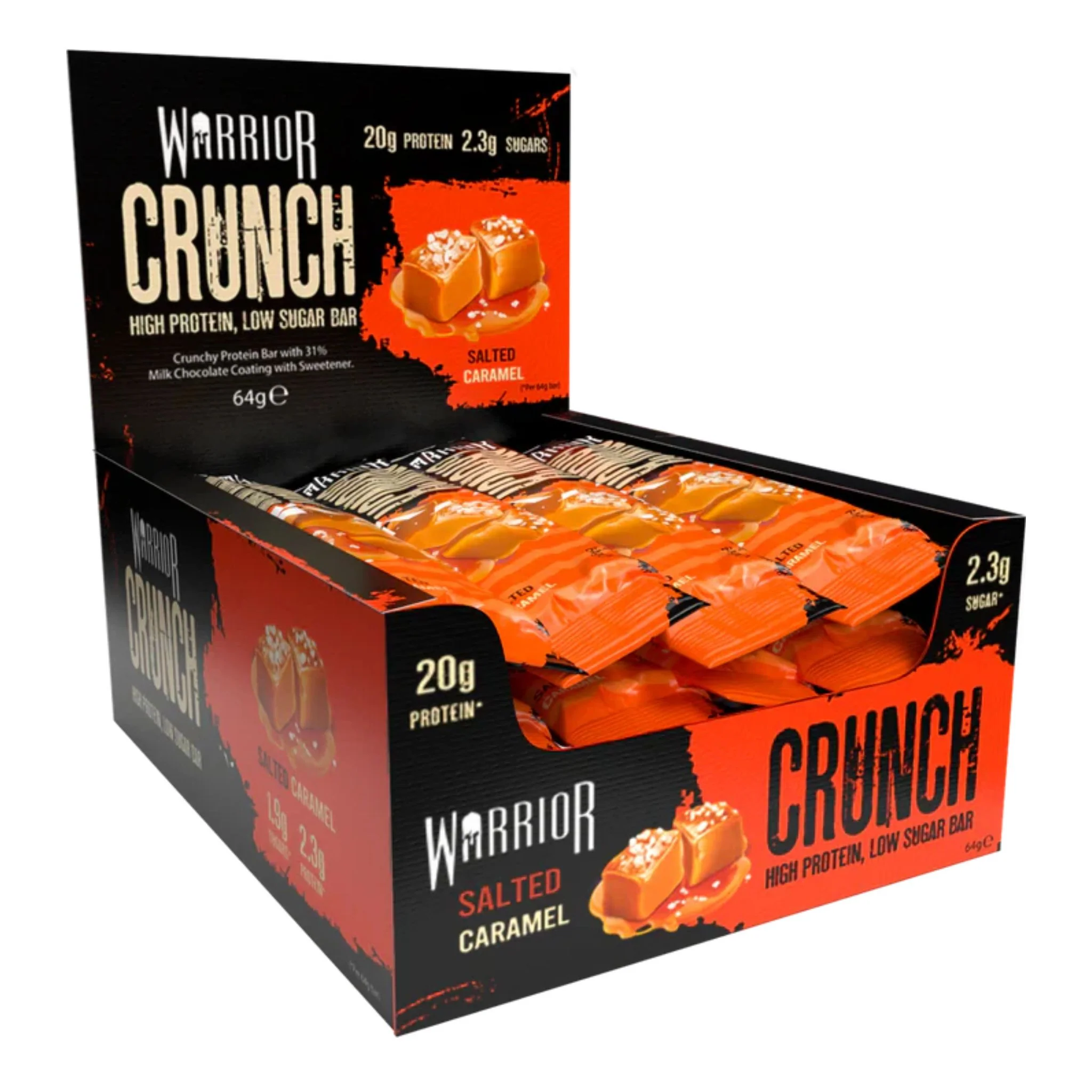 Warrior Crunch - Barre Protéinée - 64g (12x) - Image 15