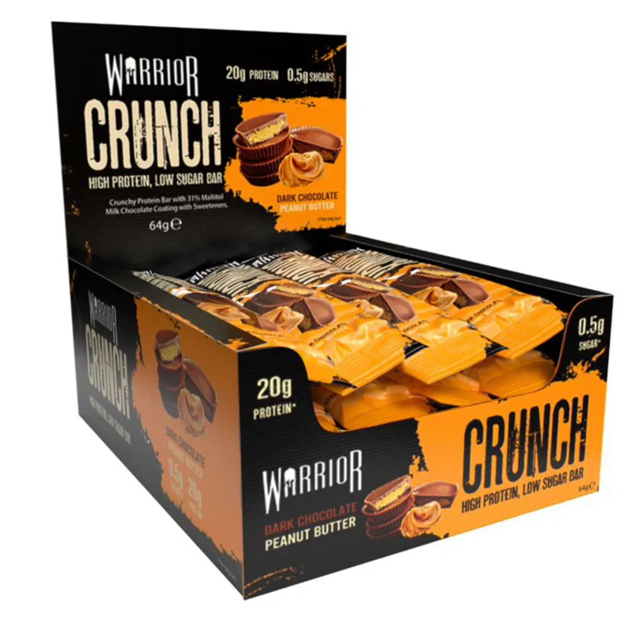Warrior Crunch - Barre Protéinée - 64g (12x) - Image 16