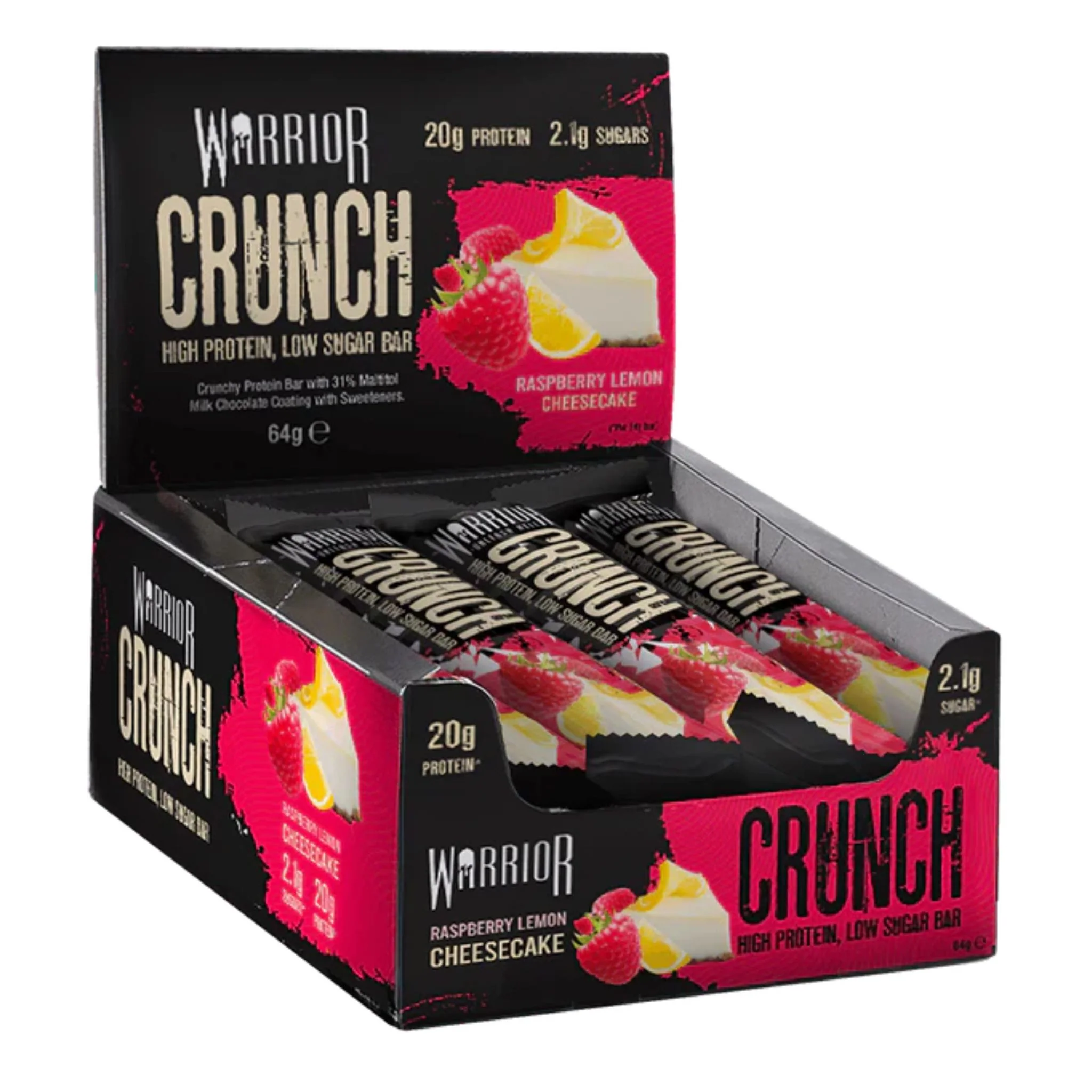 Warrior Crunch - Barre Protéinée - 64g (12x) - Image 17