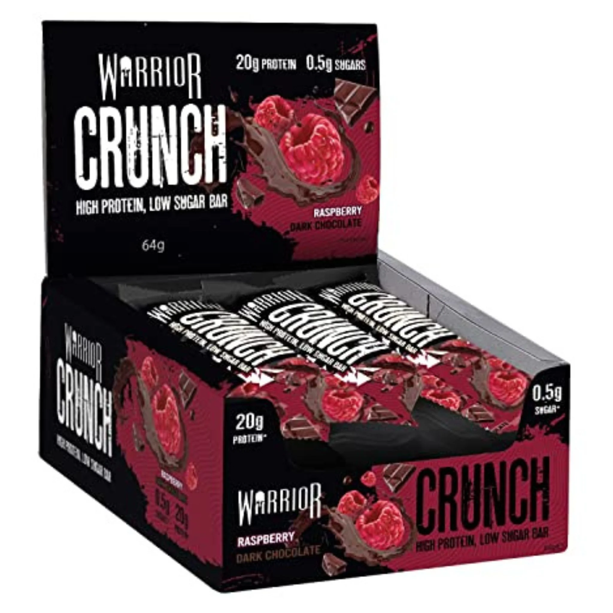 Warrior Crunch - Barre Protéinée - 64g (12x) - Image 18