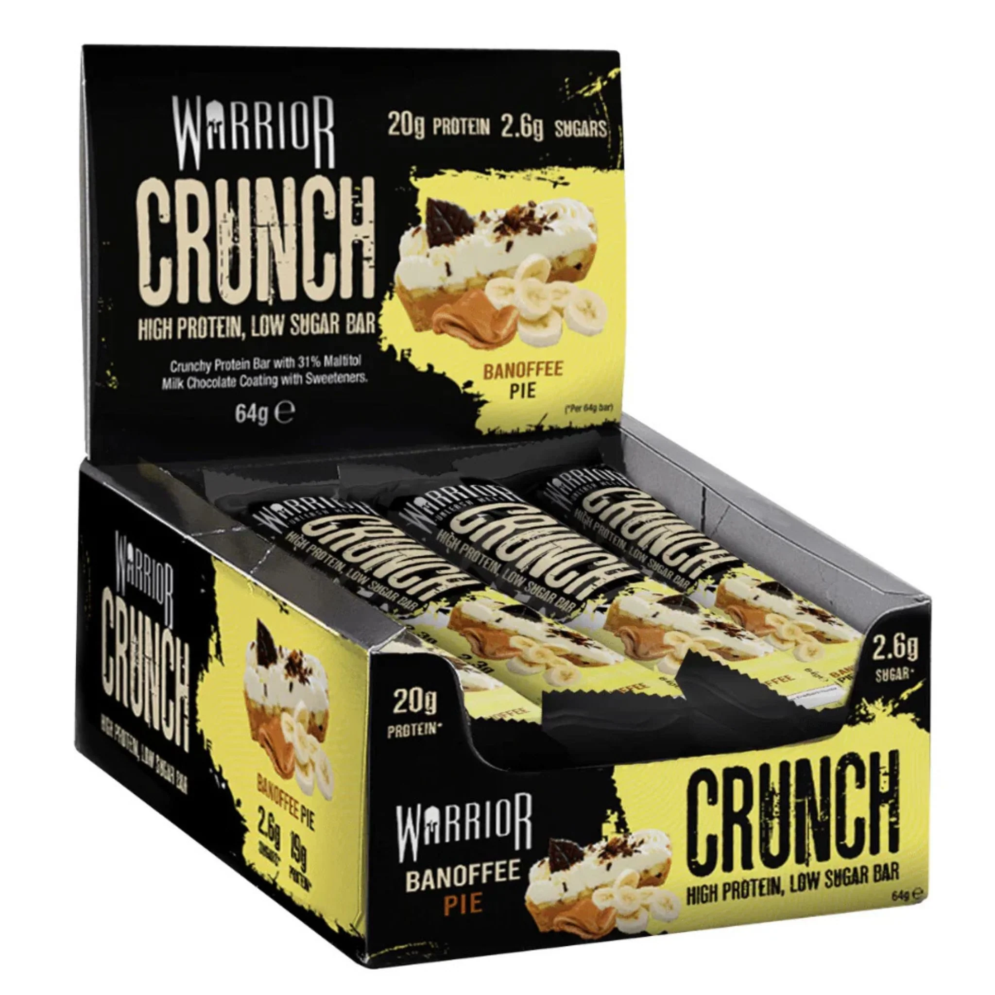 Warrior Crunch - Barre Protéinée - 64g (12x) - Image 3