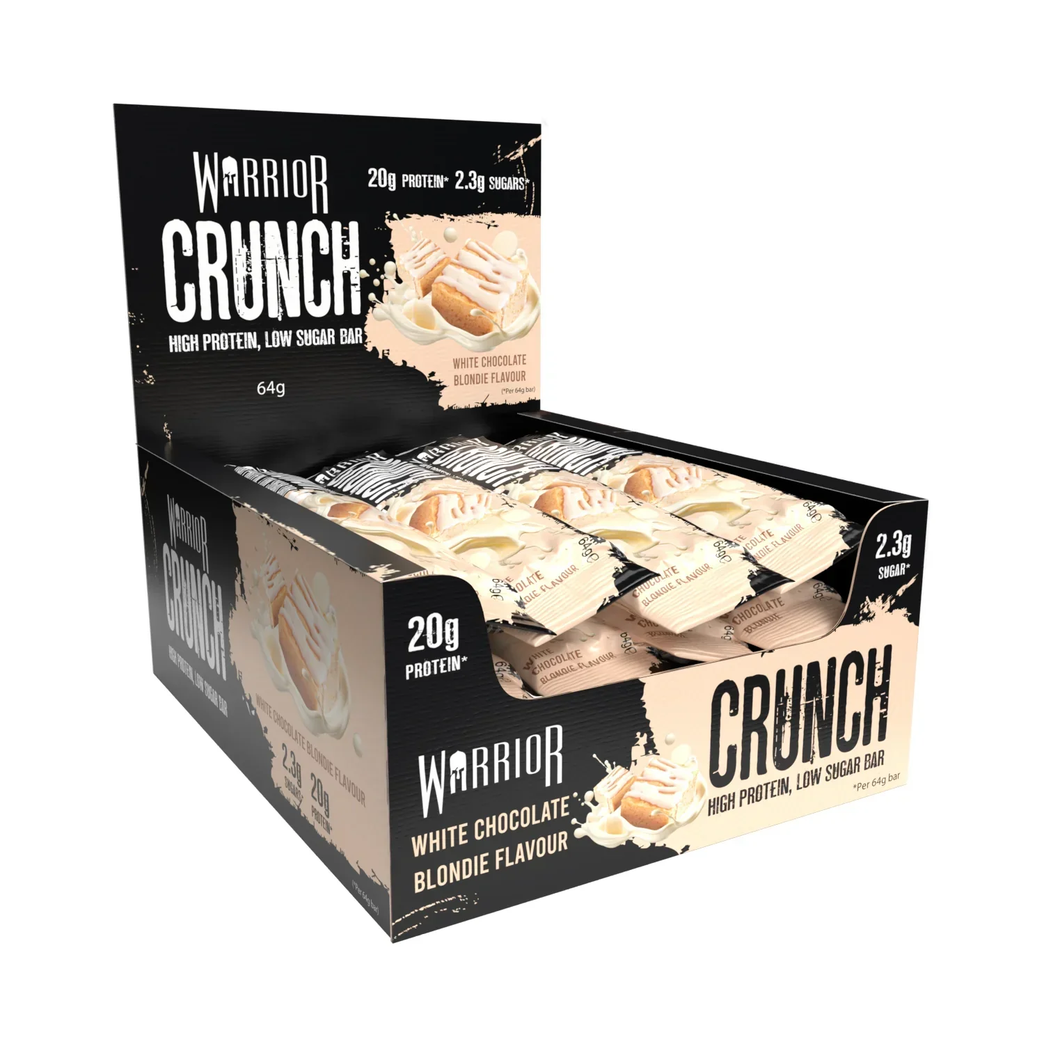 Warrior Crunch - Barre Protéinée - 64g (12x) - Image 5