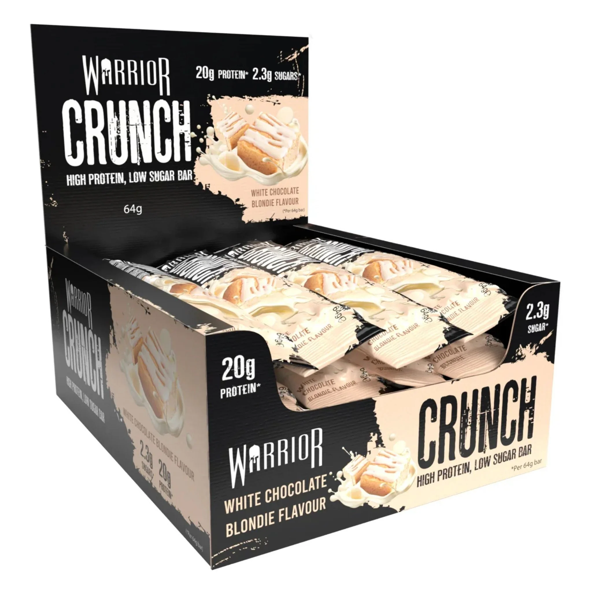 Warrior Crunch - Barre Protéinée - 64g (12x) - Image 6
