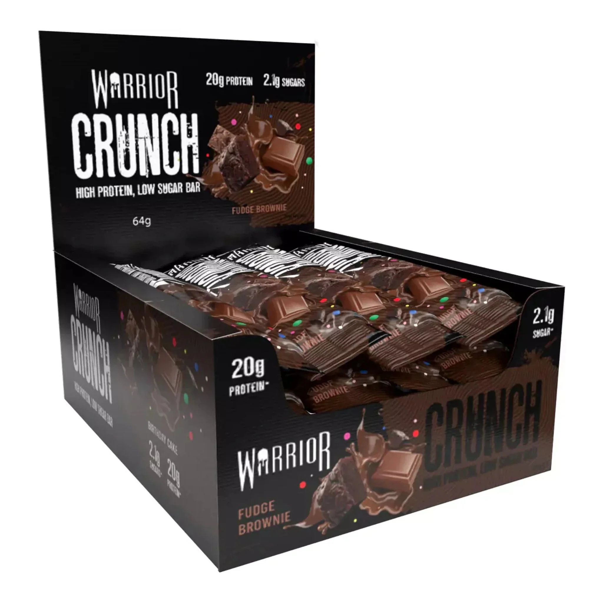 Warrior Crunch - Barre Protéinée - 64g (12x) - Image 8