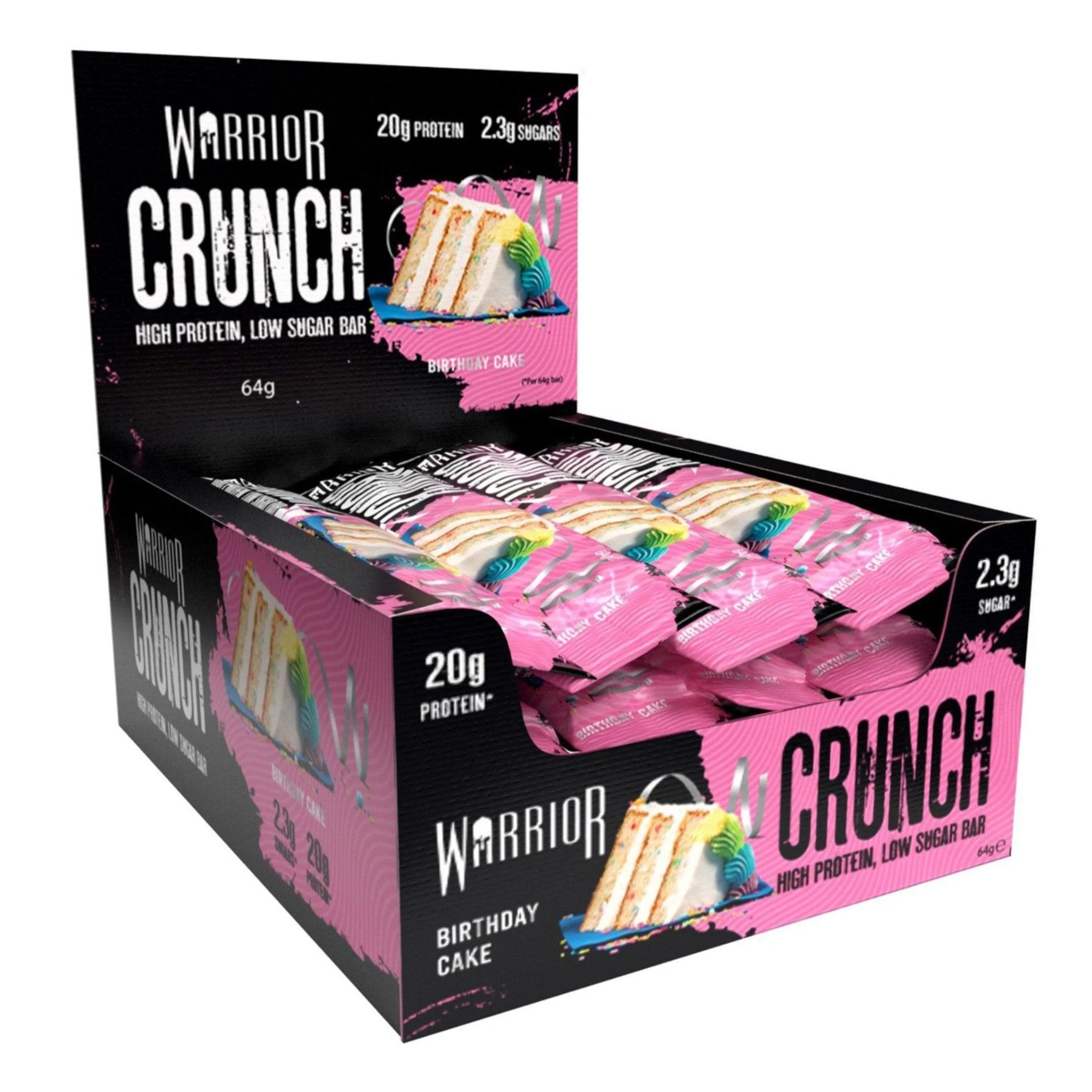 Warrior Crunch - Barre Protéinée - 64g (12x) - Image 9