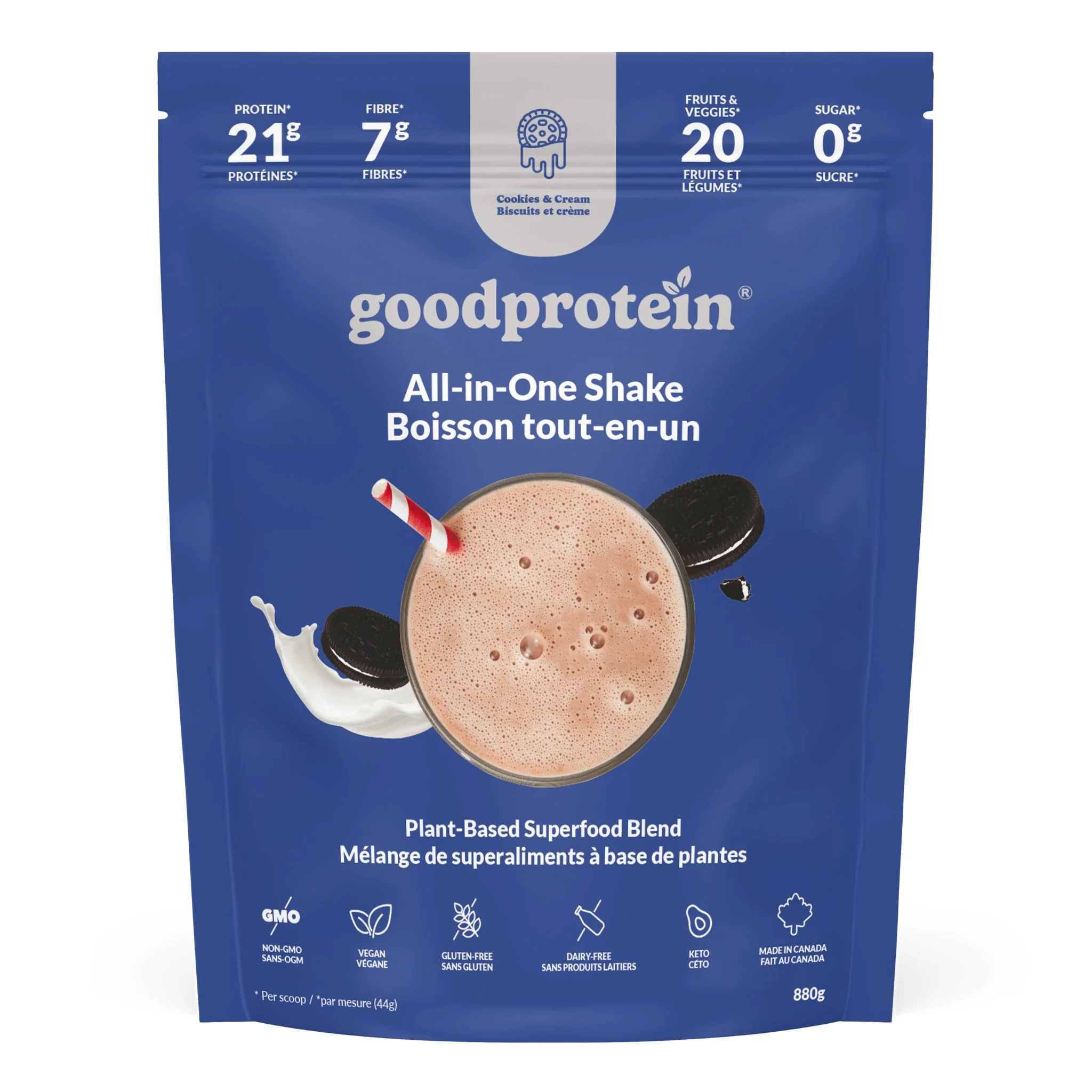 Good Protein - Boisson tout-en-un - 880g - Image 6