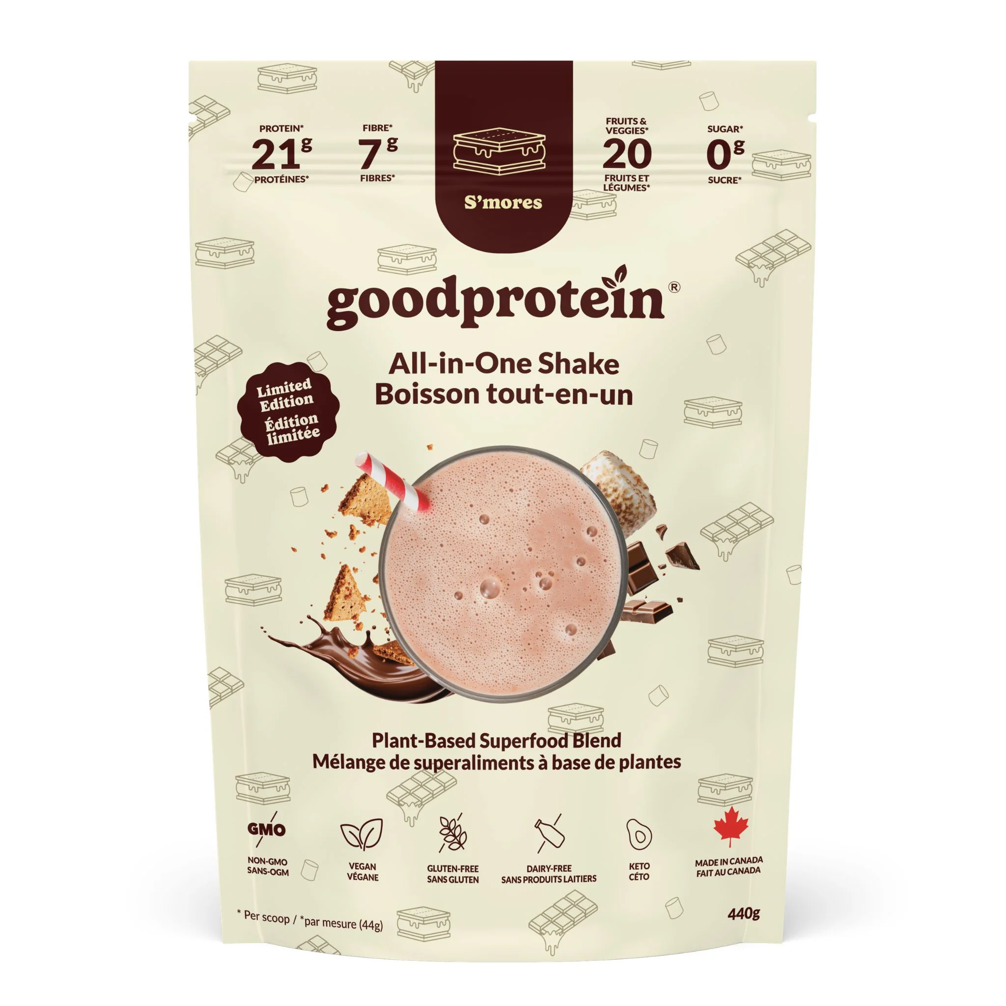 WHOLESALE - Good Protein - Boisson tout-en-un - 440g - 6un/cs - Image 10