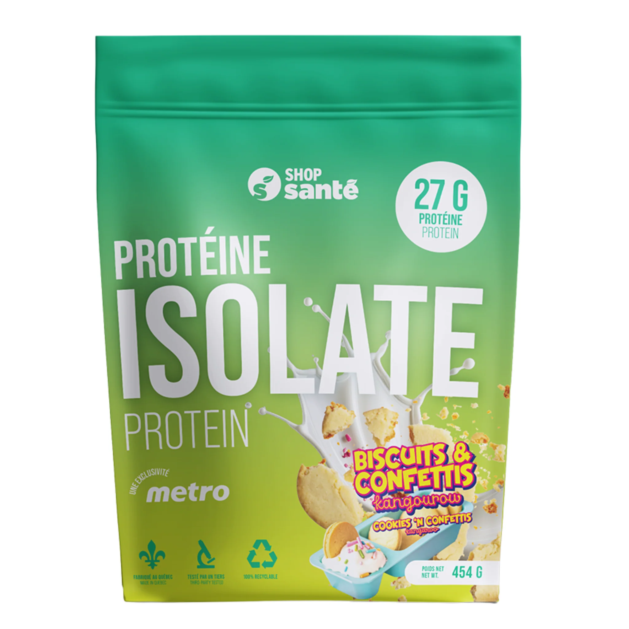 WHOLESALE - Protéine Isolate exclusivité Métro - 454g - 14un/cs - Image 3
