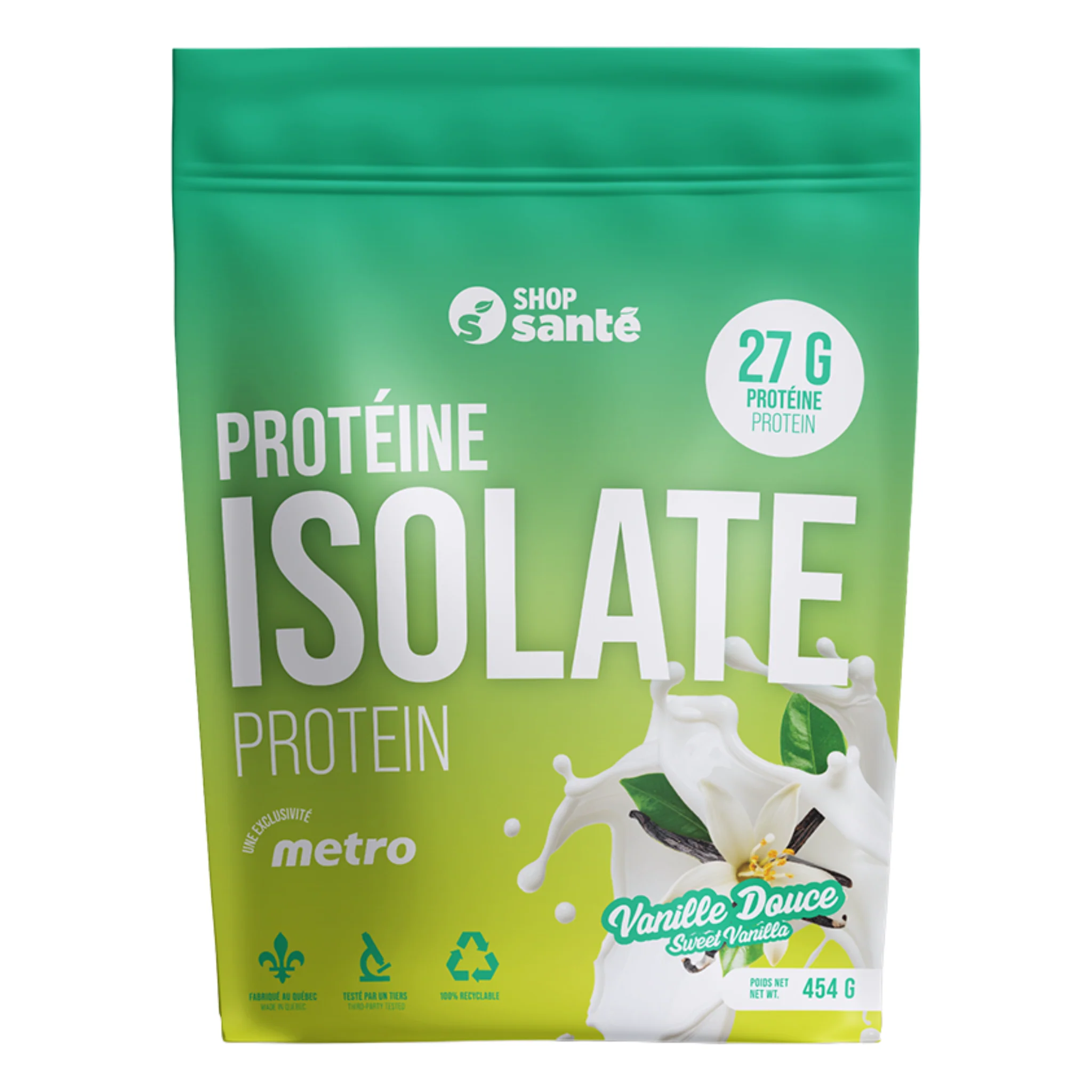 WHOLESALE - Protéine Isolate exclusivité Métro - 454g - 14un/cs - Image 4