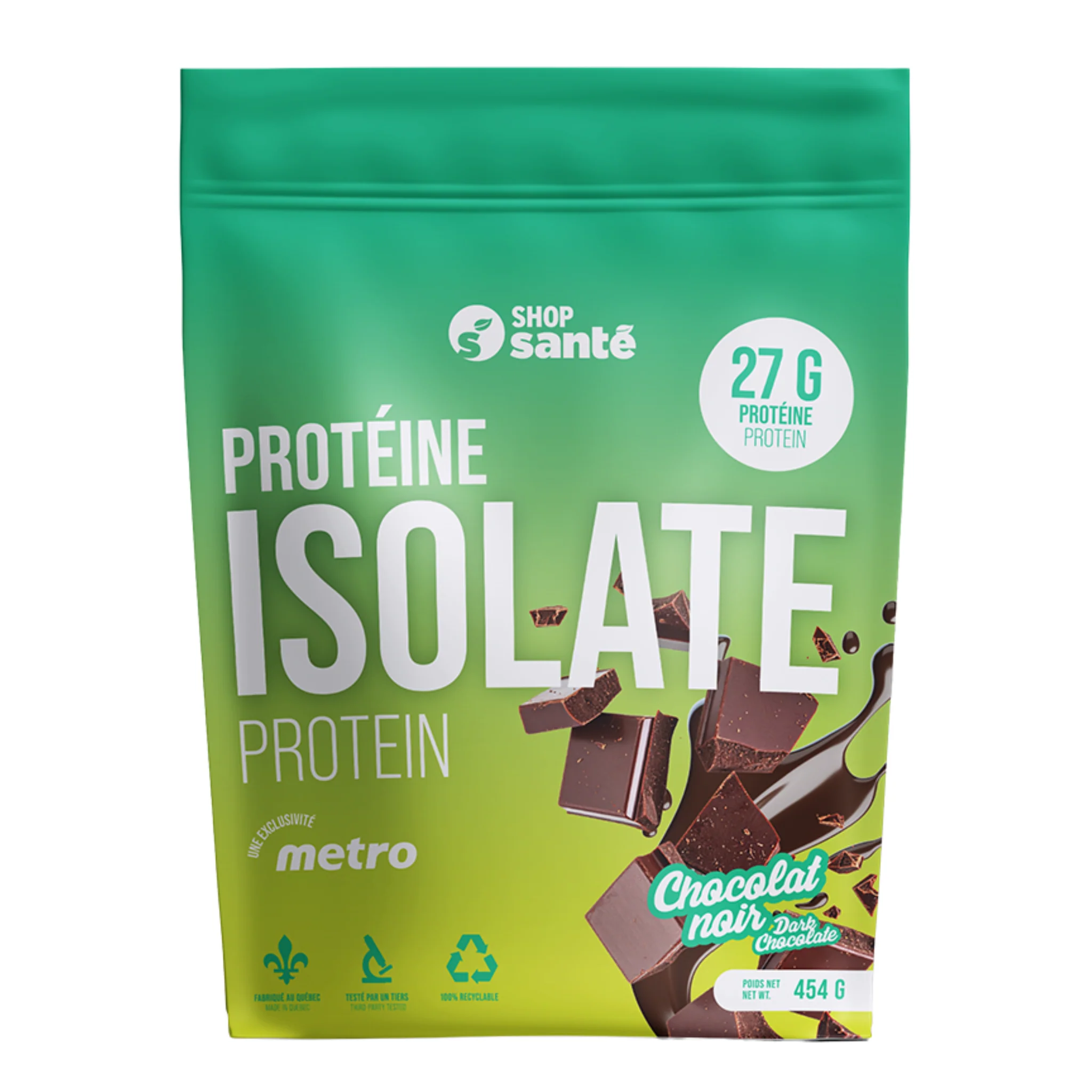 WHOLESALE - Protéine Isolate exclusivité Métro - 454g - 14un/cs - Image 6